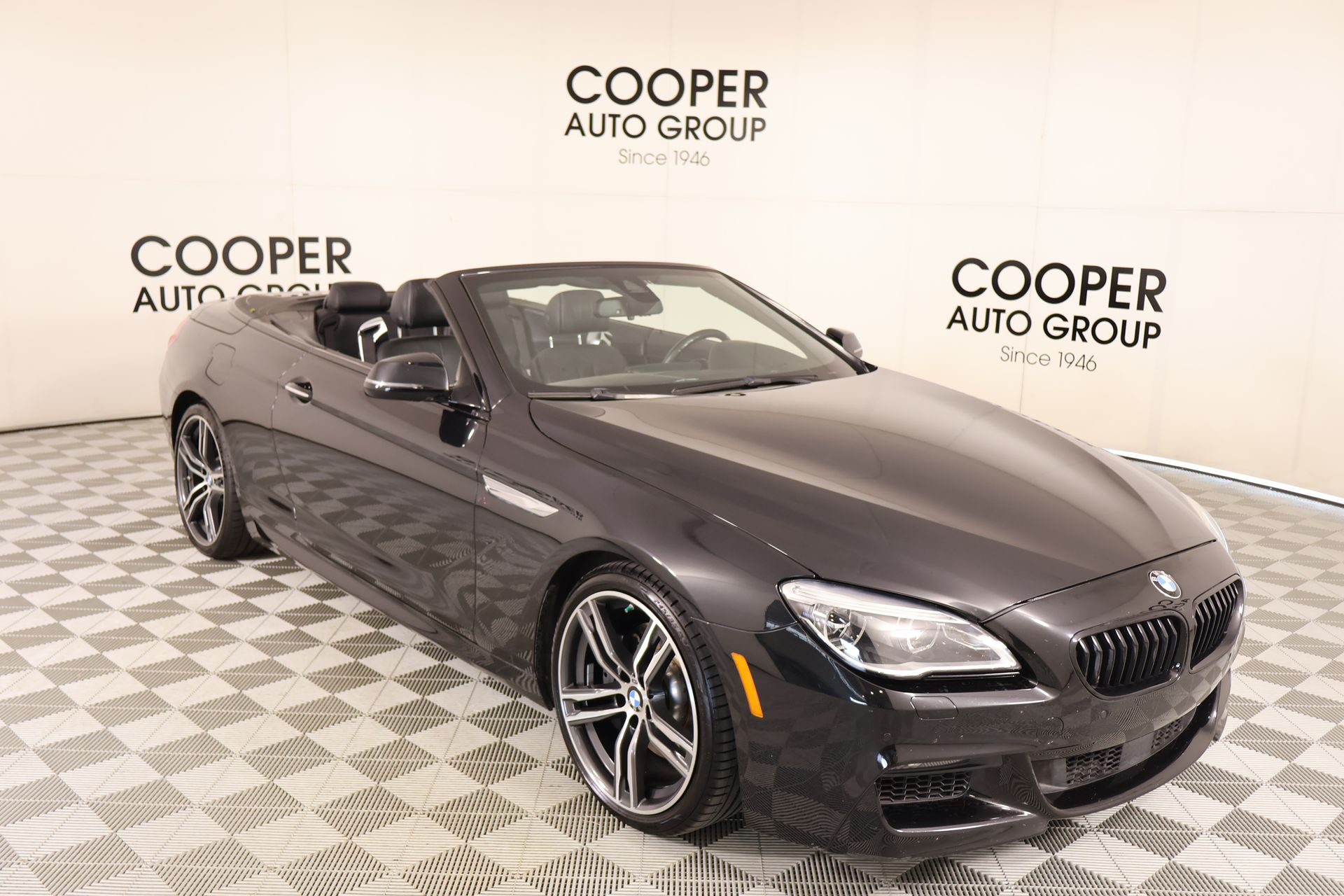 Black Sapphire Metallic 2018 BMW 6 Series Convertible Rear-Wheel Drive 8-Speed Automatic