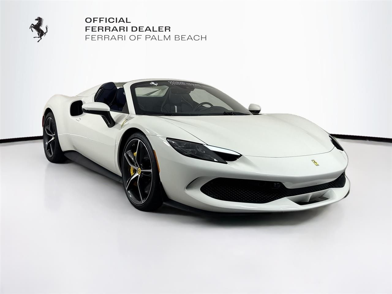 Bianco Avus 2025 Ferrari 296 GTS RWD Convertible Rear-Wheel Drive 7-Speed Dual Clutch