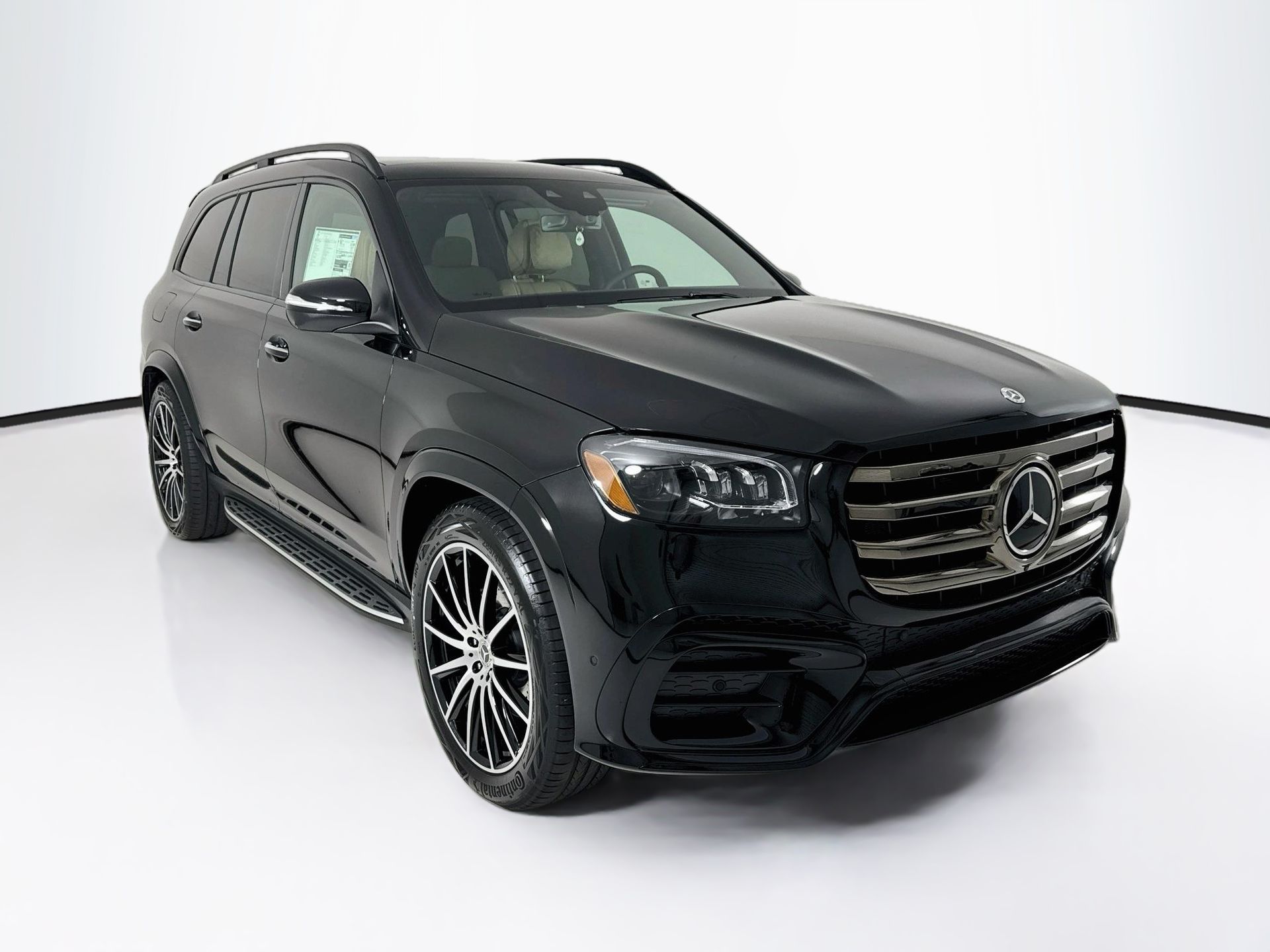 Obsidian Black Metallic 2026 Mercedes-Benz GLS SUV / Crossover All-Wheel Drive 9-Speed Automatic