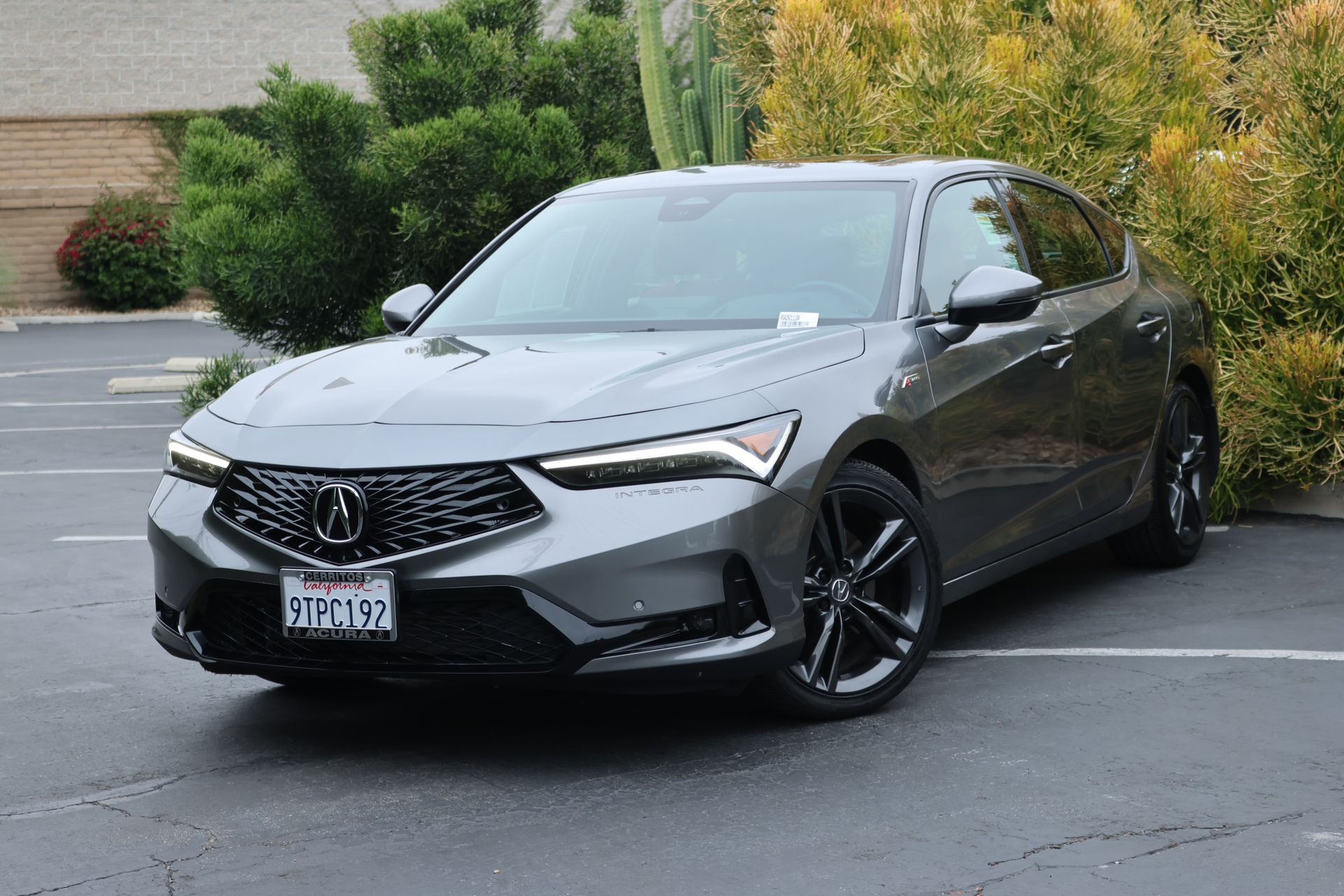 Liquid Carbon Metallic 2025 Acura Integra Sedan Front-Wheel Drive Continuously Variable Transmission