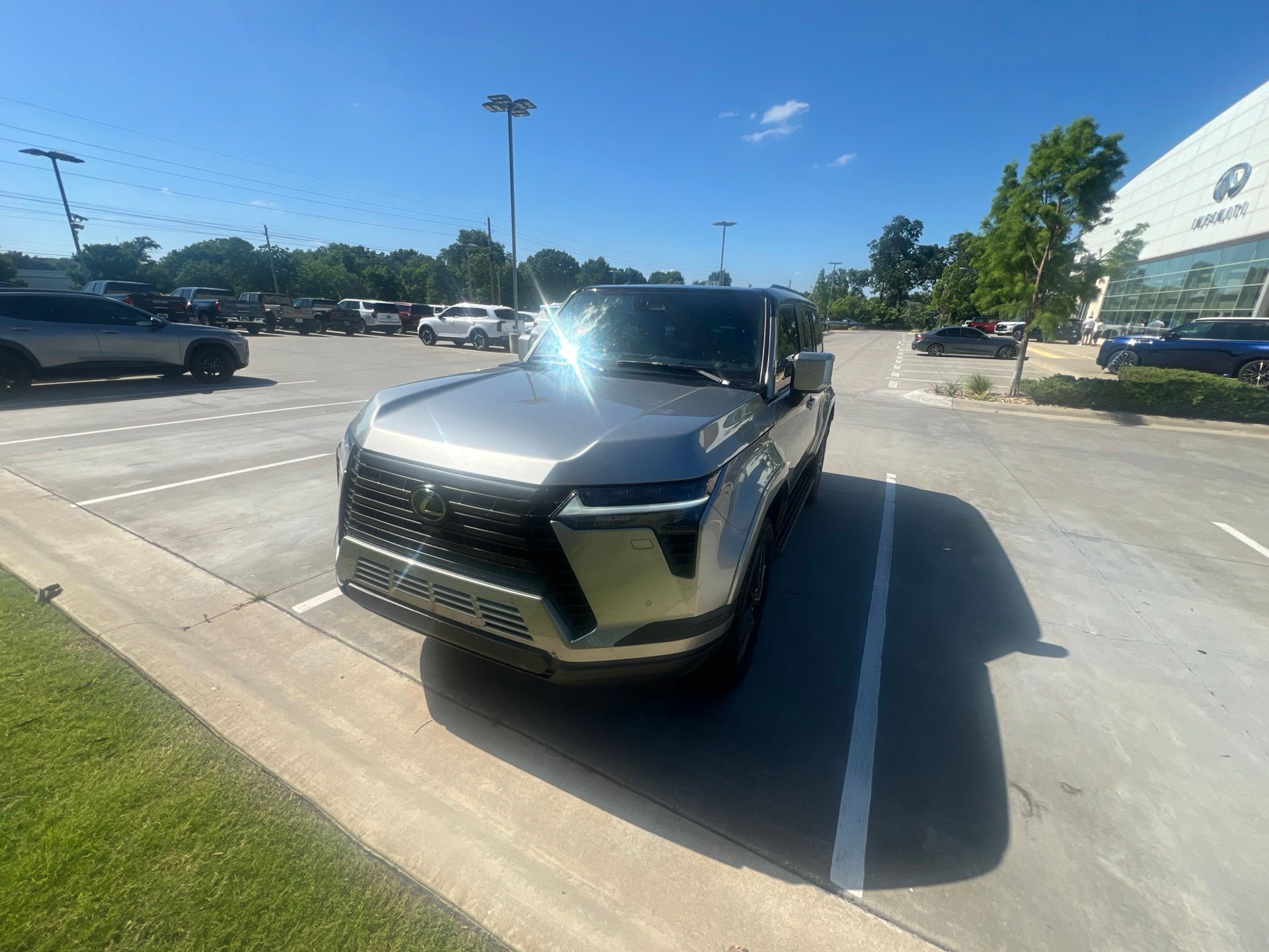 Silver 2025 Lexus GX 550 Premium AWD SUV / Crossover All-Wheel Drive Automatic