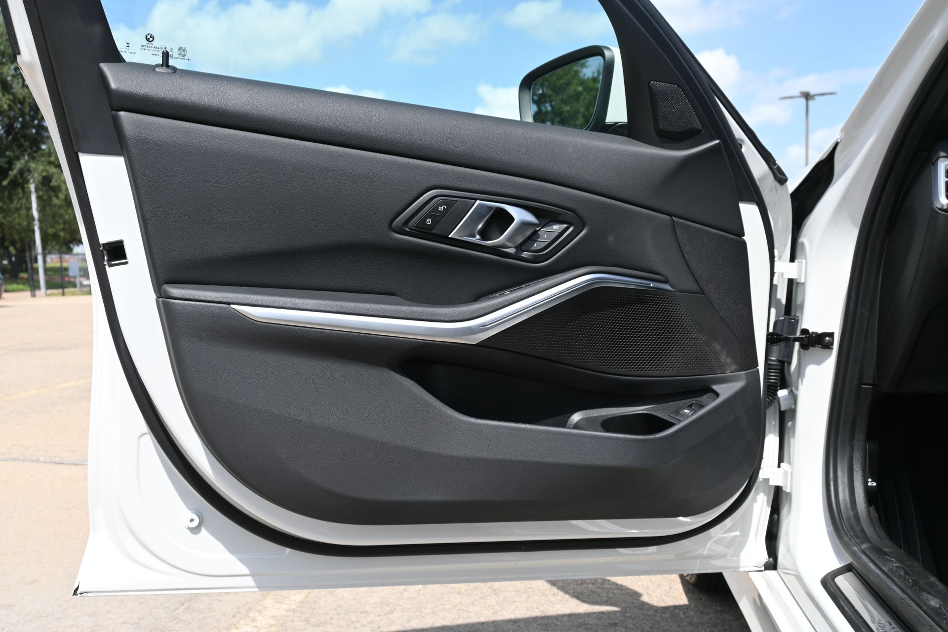 2026 BMW 3 Series 330i White at North Houston Mitsubishi