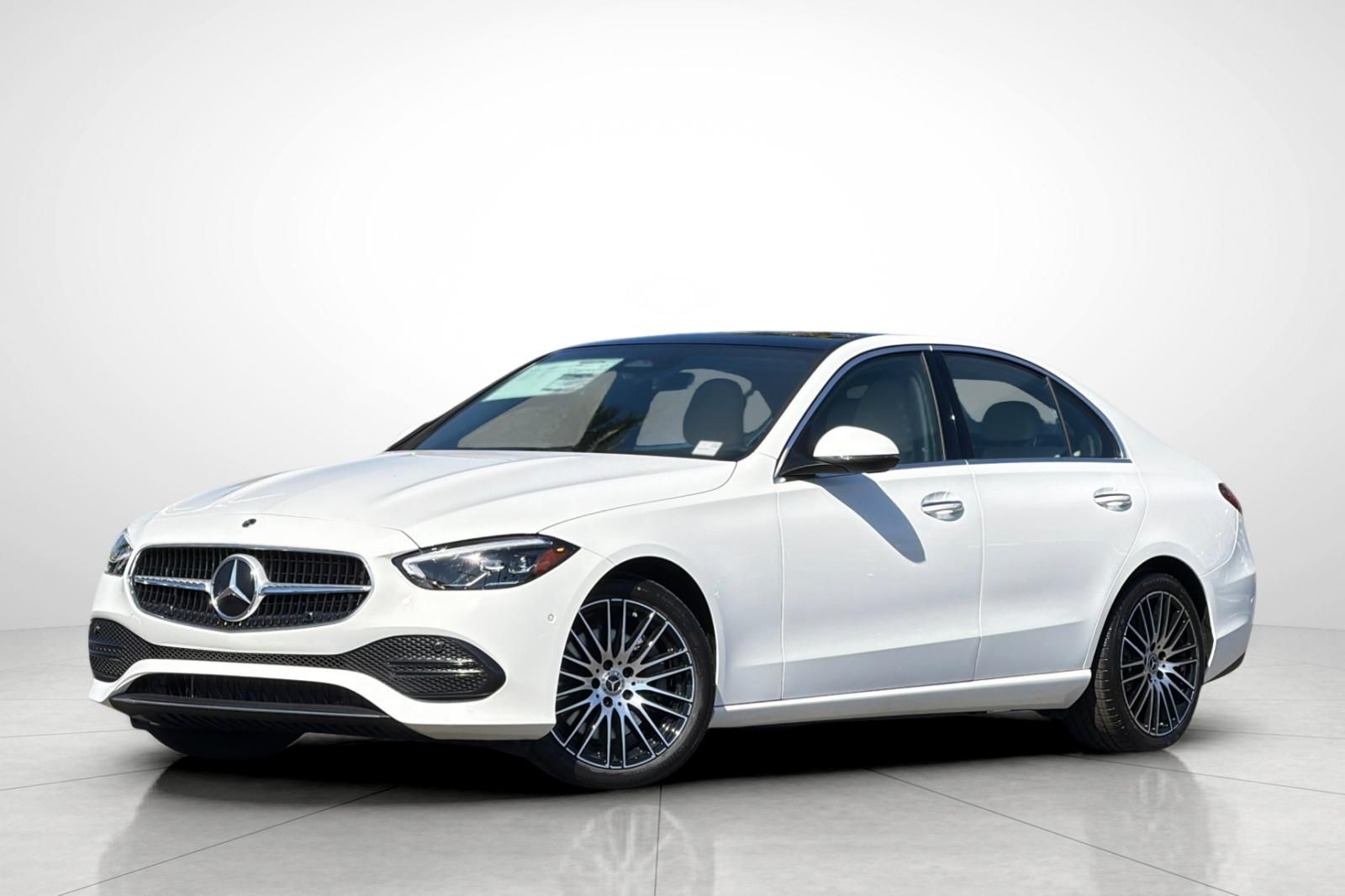 Polar White 2026 Mercedes-Benz C-Class Sedan Rear-Wheel Drive 9-Speed Automatic