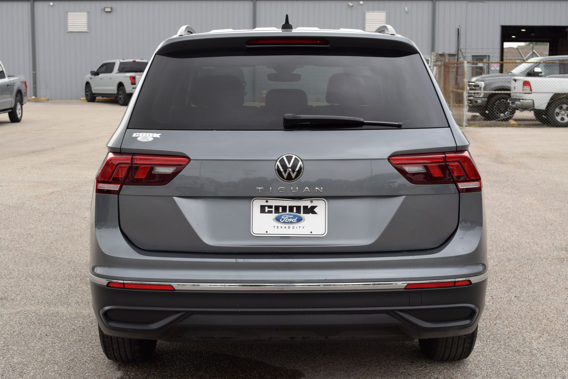 2023 Volkswagen Tiguan 2.0T S Gray at Texan Dodge Chrysler Jeep Ram