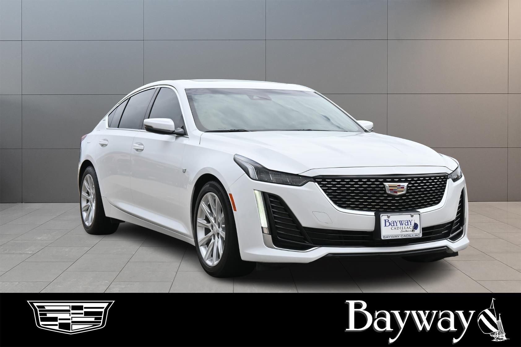 2023 Cadillac CT5 Luxury White at Bayway Cadillac of The Woodlands