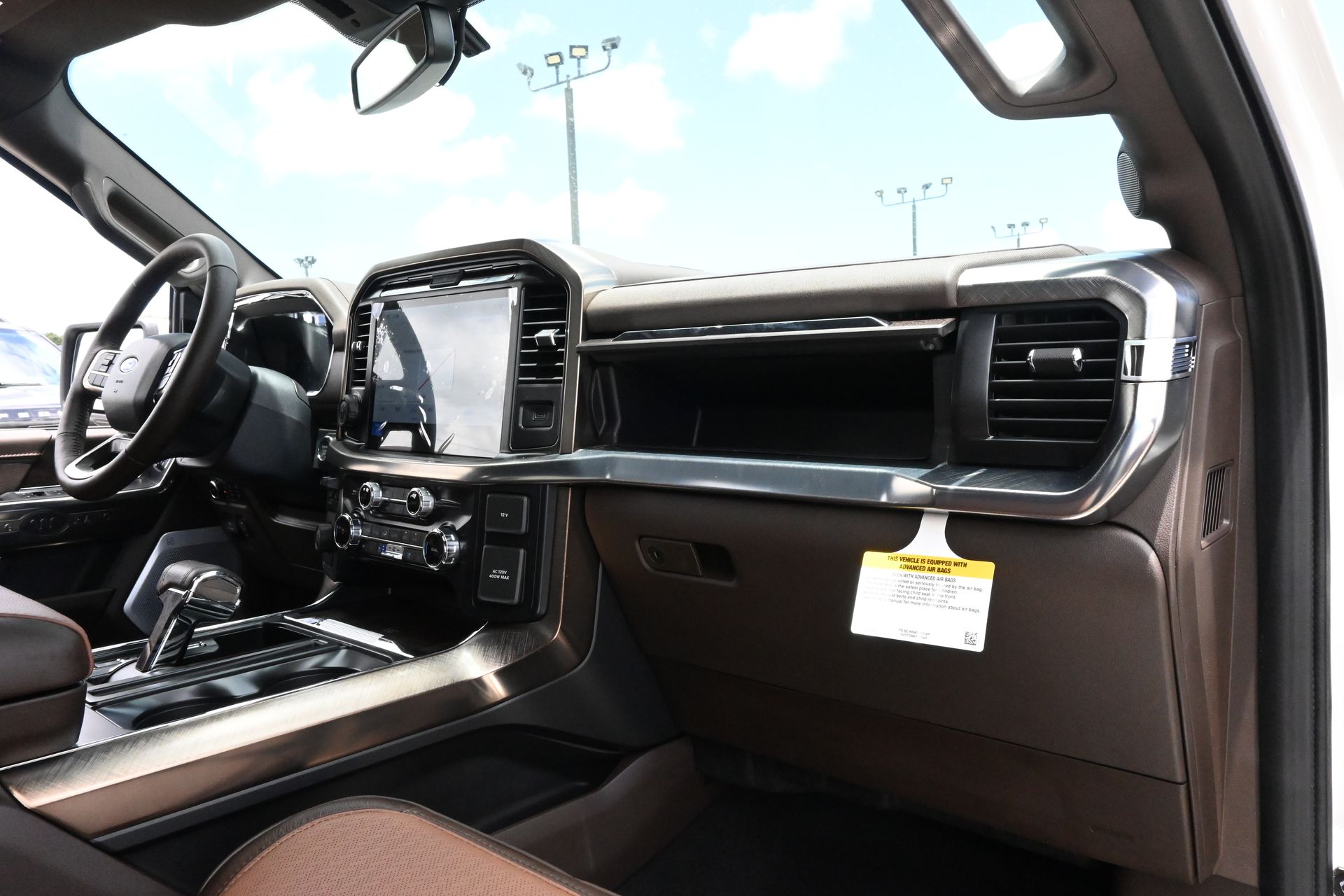 2026 Ford F-150 King Ranch White at Bayway Chrysler Dodge Jeep Ram