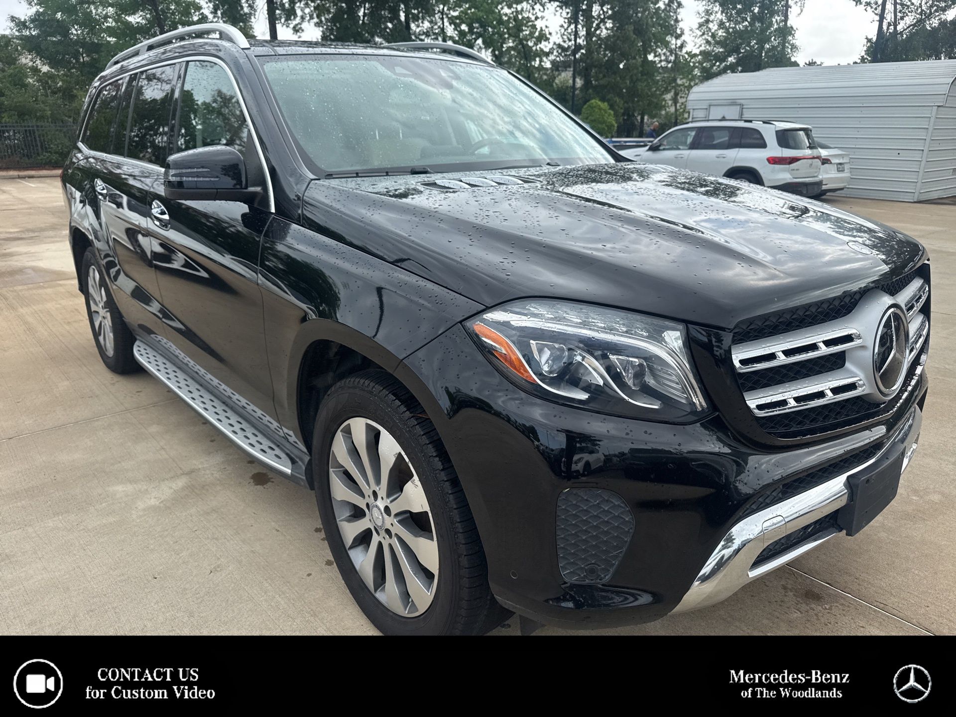 Black 2017 Mercedes-Benz GLS 450 4MATIC SUV / Crossover All-Wheel Drive 9-Speed Automatic