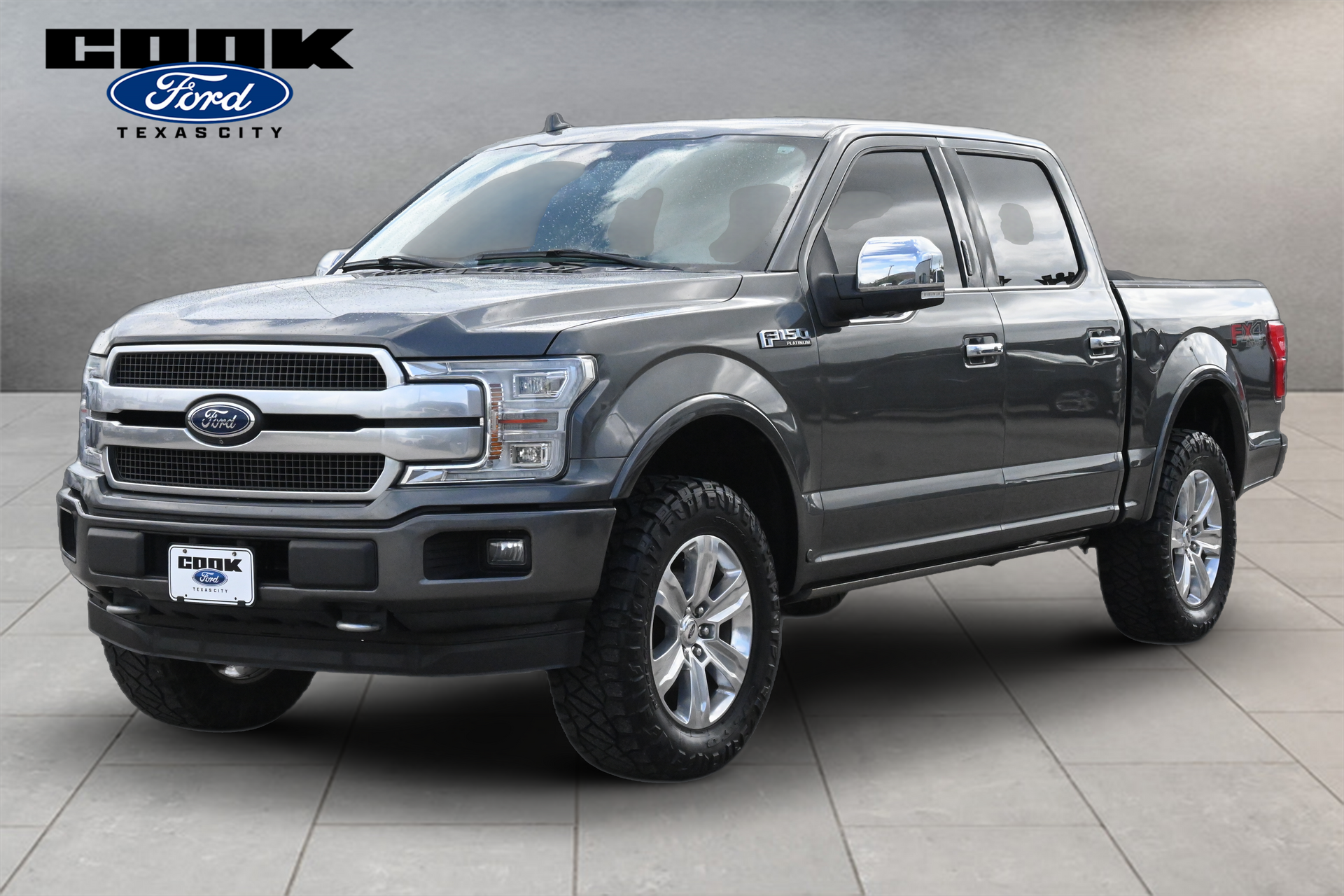 2018 Ford F-150 Platinum Gray at Classic Elite Chevrolet Sugar Land