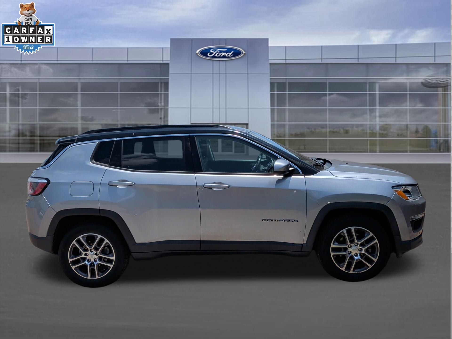 2018 Jeep Compass Latitude Silver at Westside Lexus