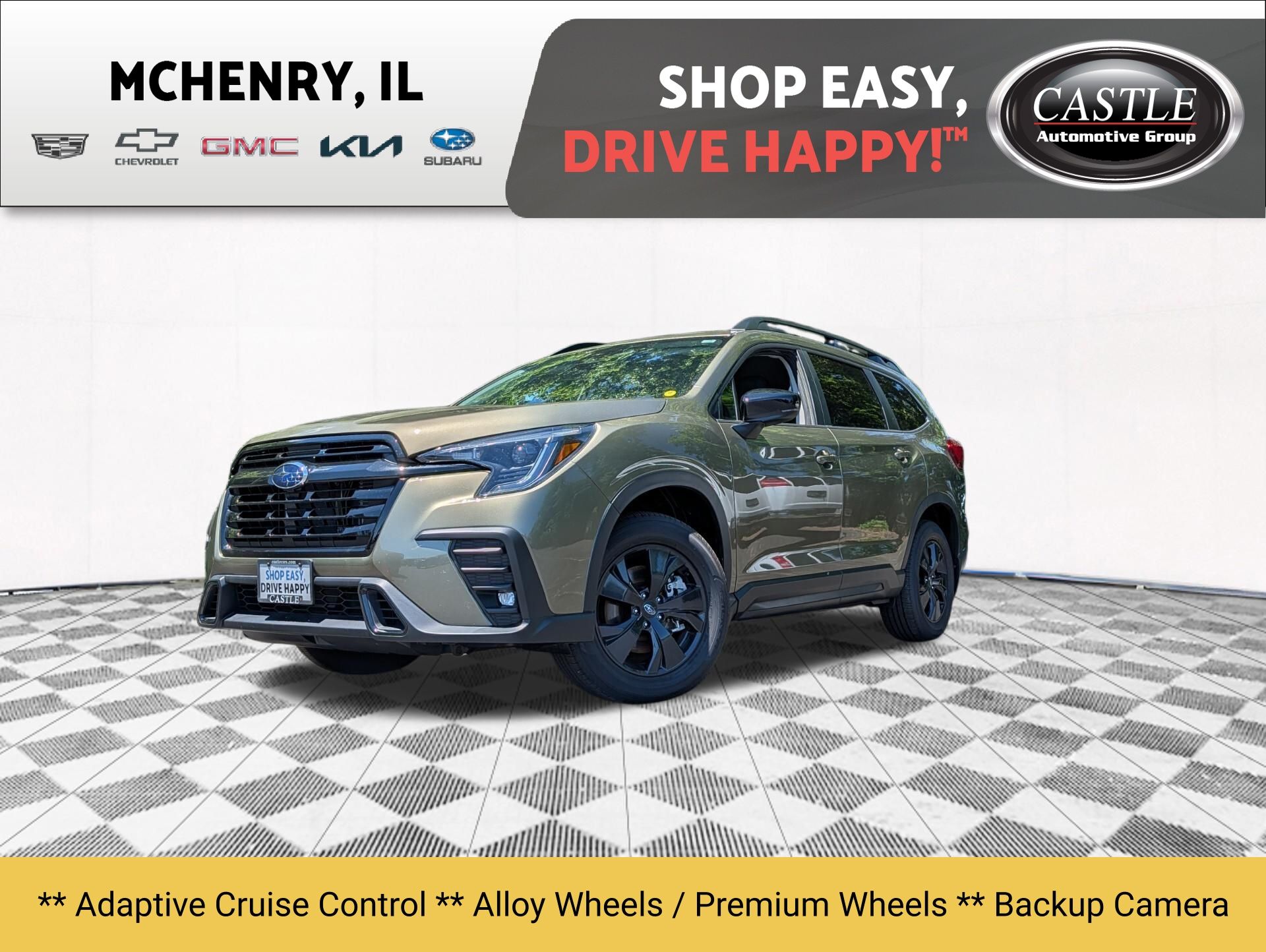 Autumn Green Metallic 2026 Subaru Ascent SUV / Crossover All-Wheel Drive Continuously Variable Transmission