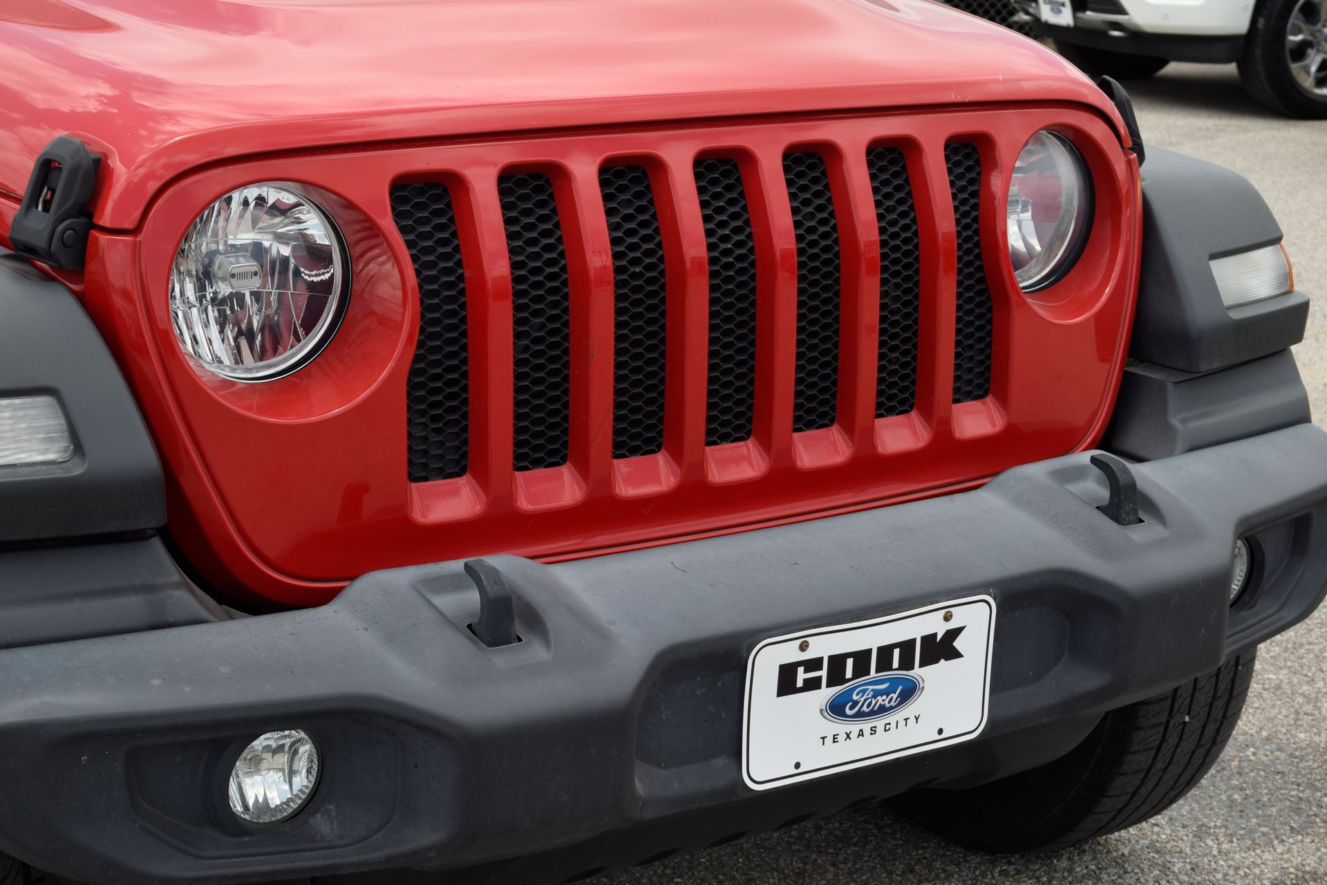 2018 Jeep Wrangler Unlimited Sport S Red at Toyota of Victoria