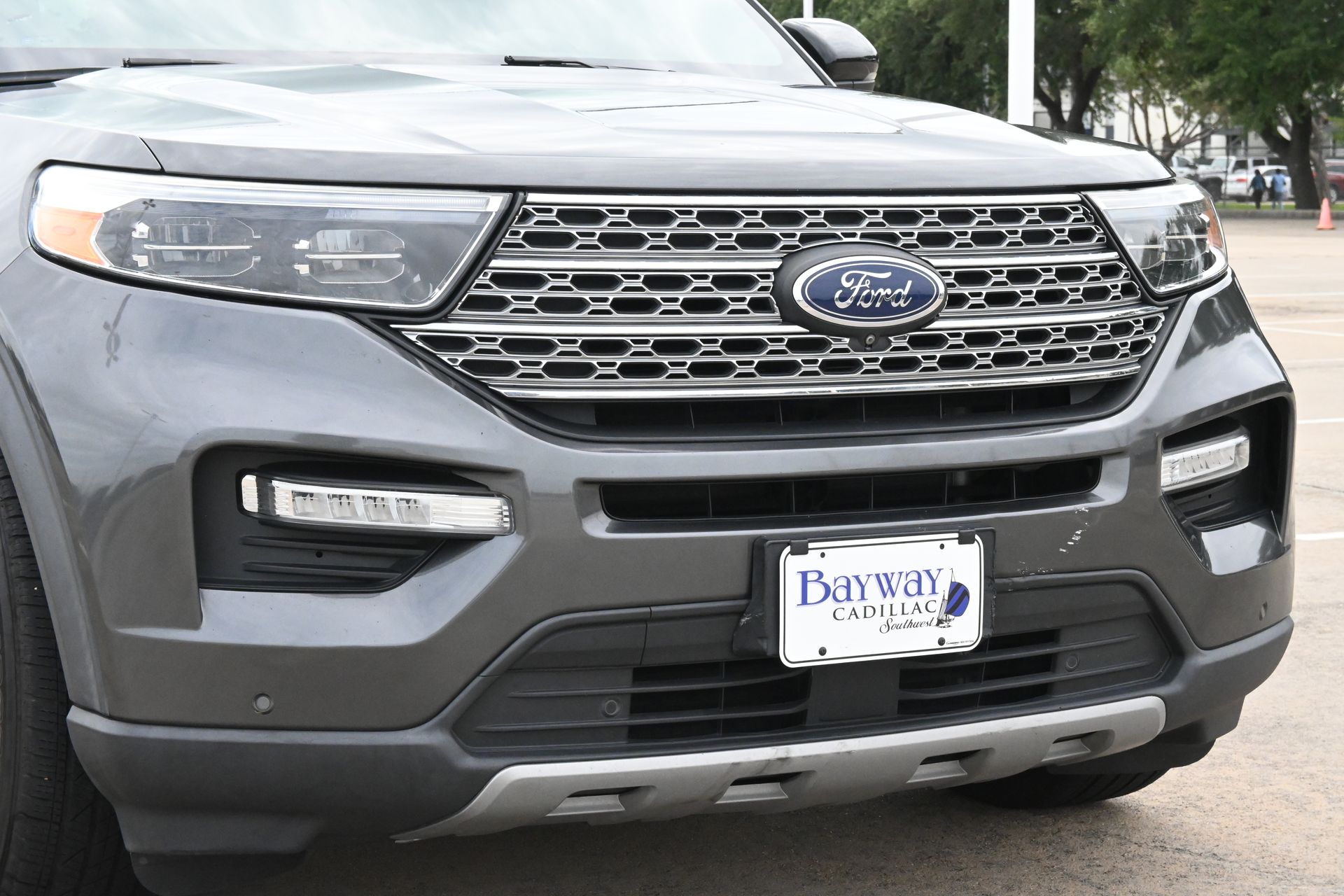2020 Ford Explorer Limited Gray at DeMontrond Auto Country