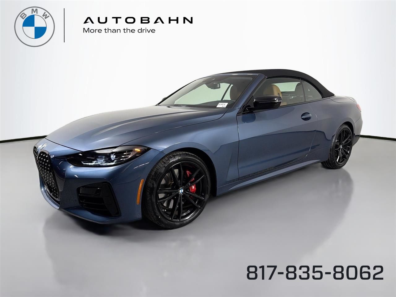 Arctic Race Blue Metallic 2023 BMW 4 Series M440i Convertible xDrive Convertible Rear-Wheel Drive 8-Speed Automatic