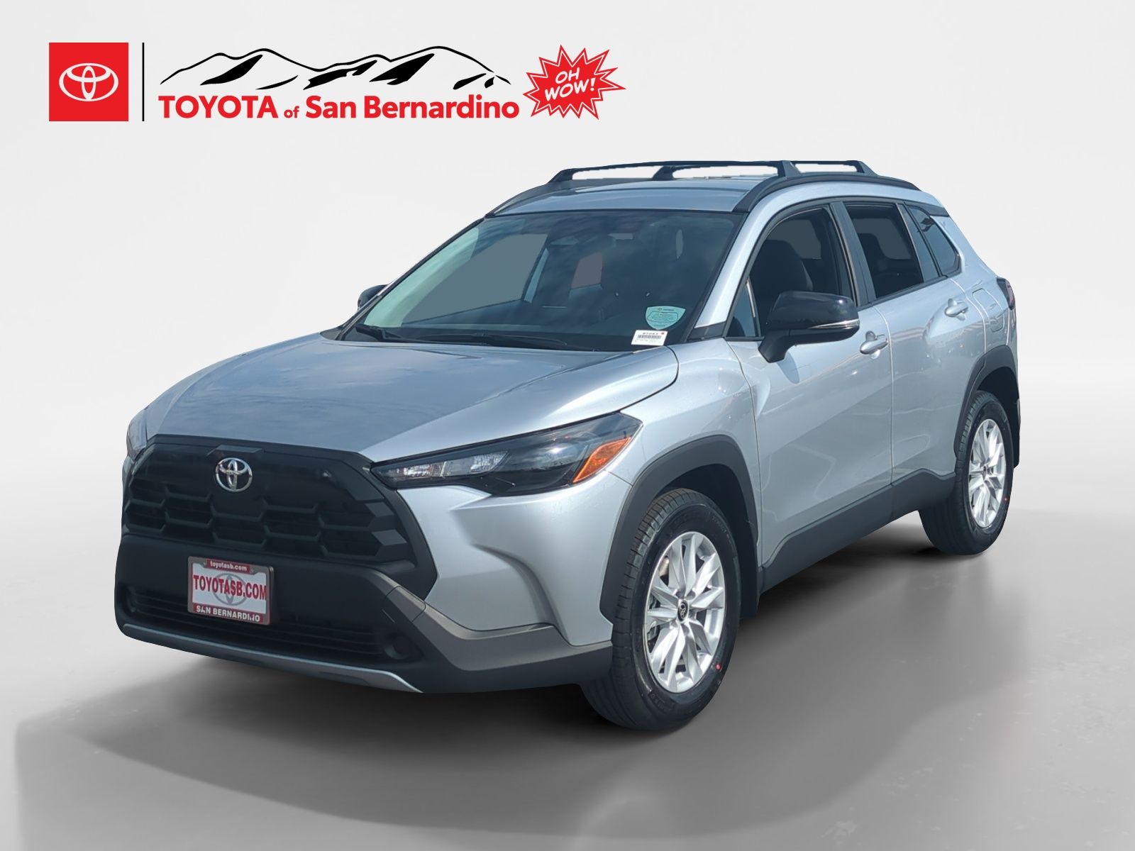 Silver 2026 Toyota Corolla Cross LE FWD SUV / Crossover Front-Wheel Drive Continuously Variable Transmission
