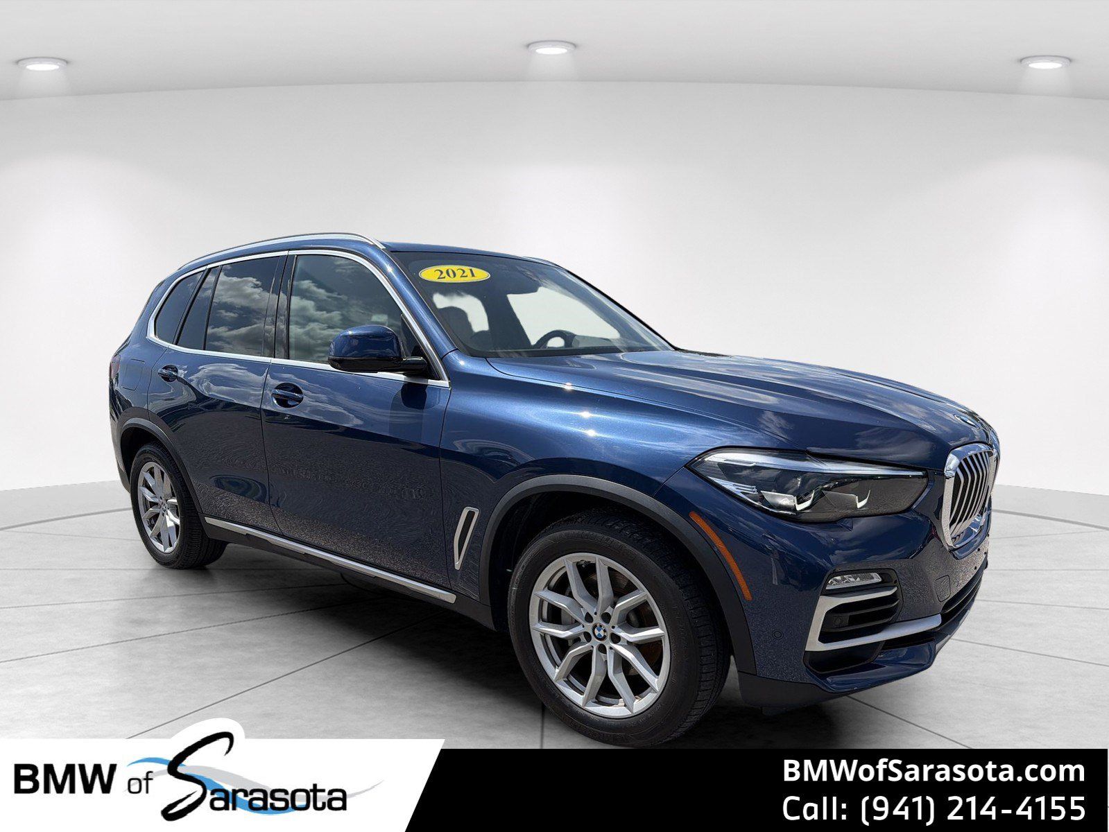 Phytonic Blue Metallic 2021 BMW X5 SUV / Crossover All-Wheel Drive 8-Speed Automatic