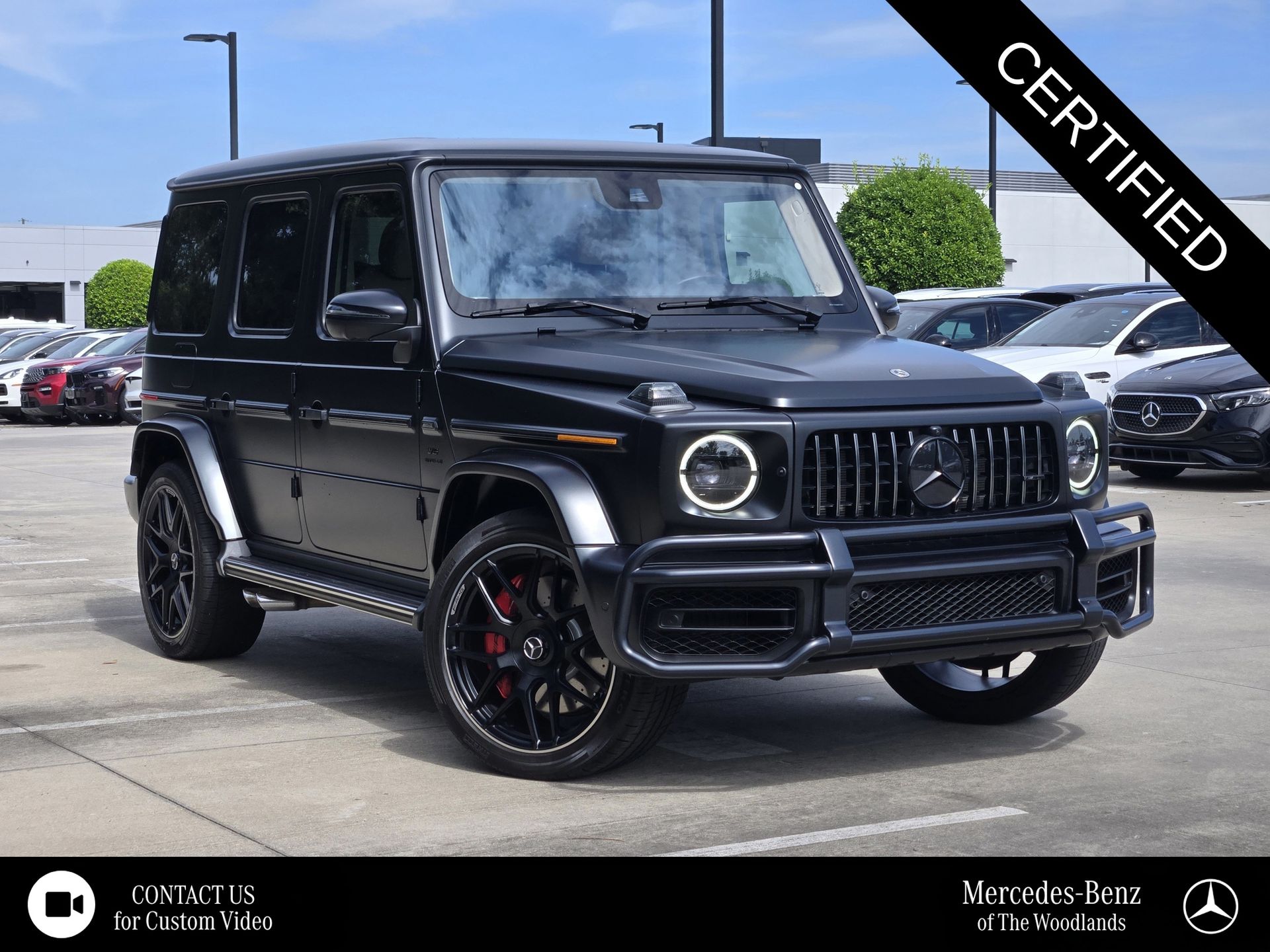 designo Night Black Magno 2021 Mercedes-Benz G-Class AMG G 63 4MATIC SUV / Crossover All-Wheel Drive 9-Speed Automatic