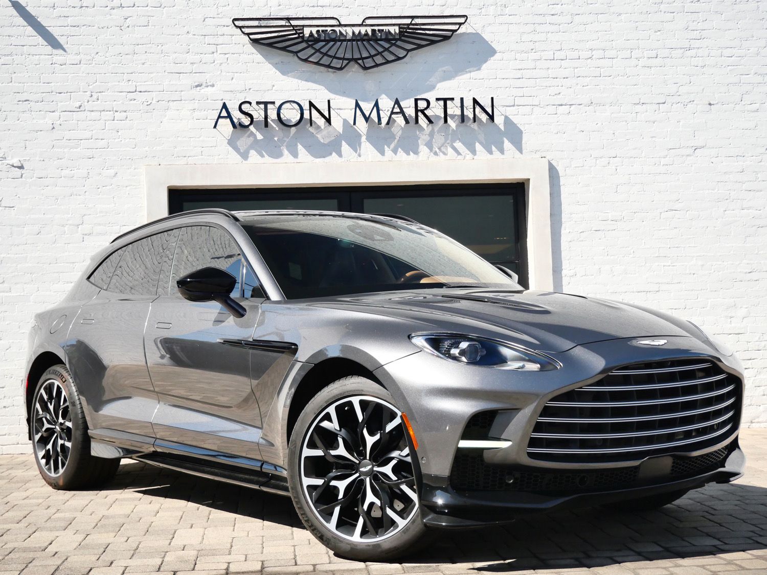 Gray (Magnetic Silver) 2023 Aston Martin DBX SUV / Crossover All-Wheel Drive 9-Speed Automatic