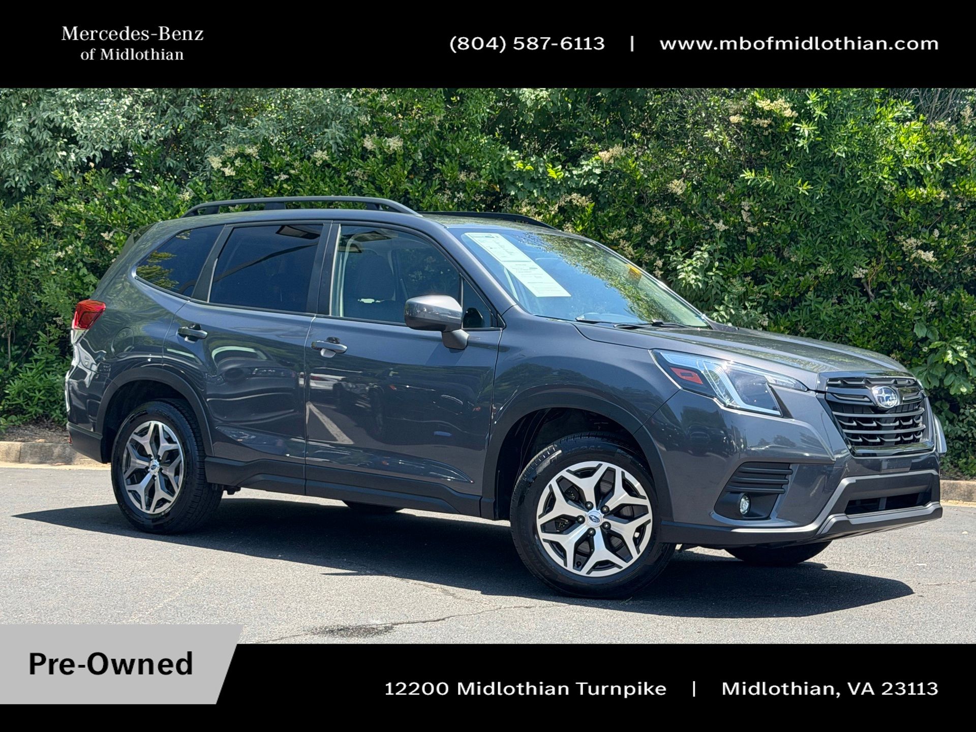 Magnetite Gray Metallic 2024 Subaru Forester SUV / Crossover All-Wheel Drive Continuously Variable Transmission