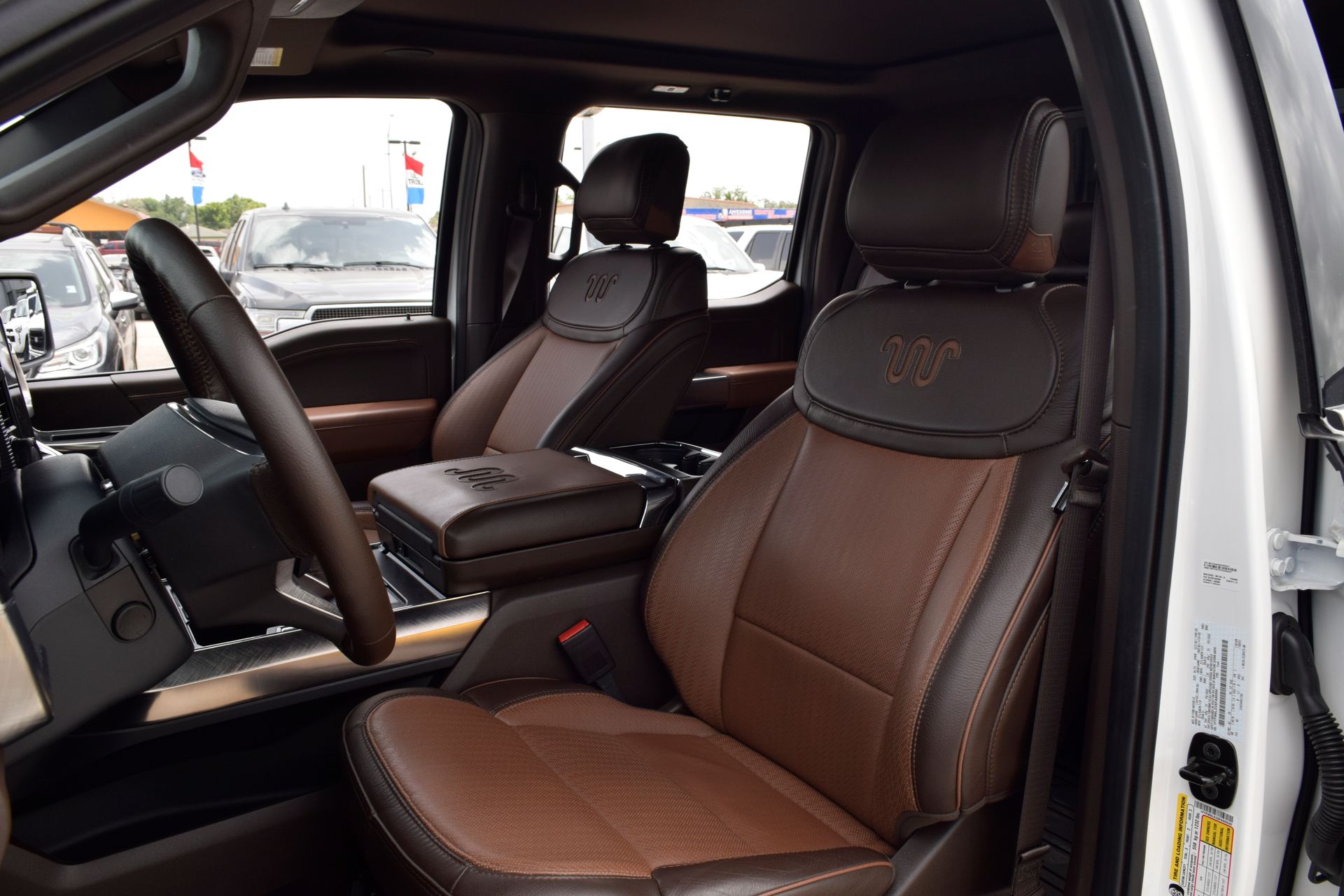 2025 Ford F-150 King Ranch White at Classic Elite Chevrolet Hwy 6