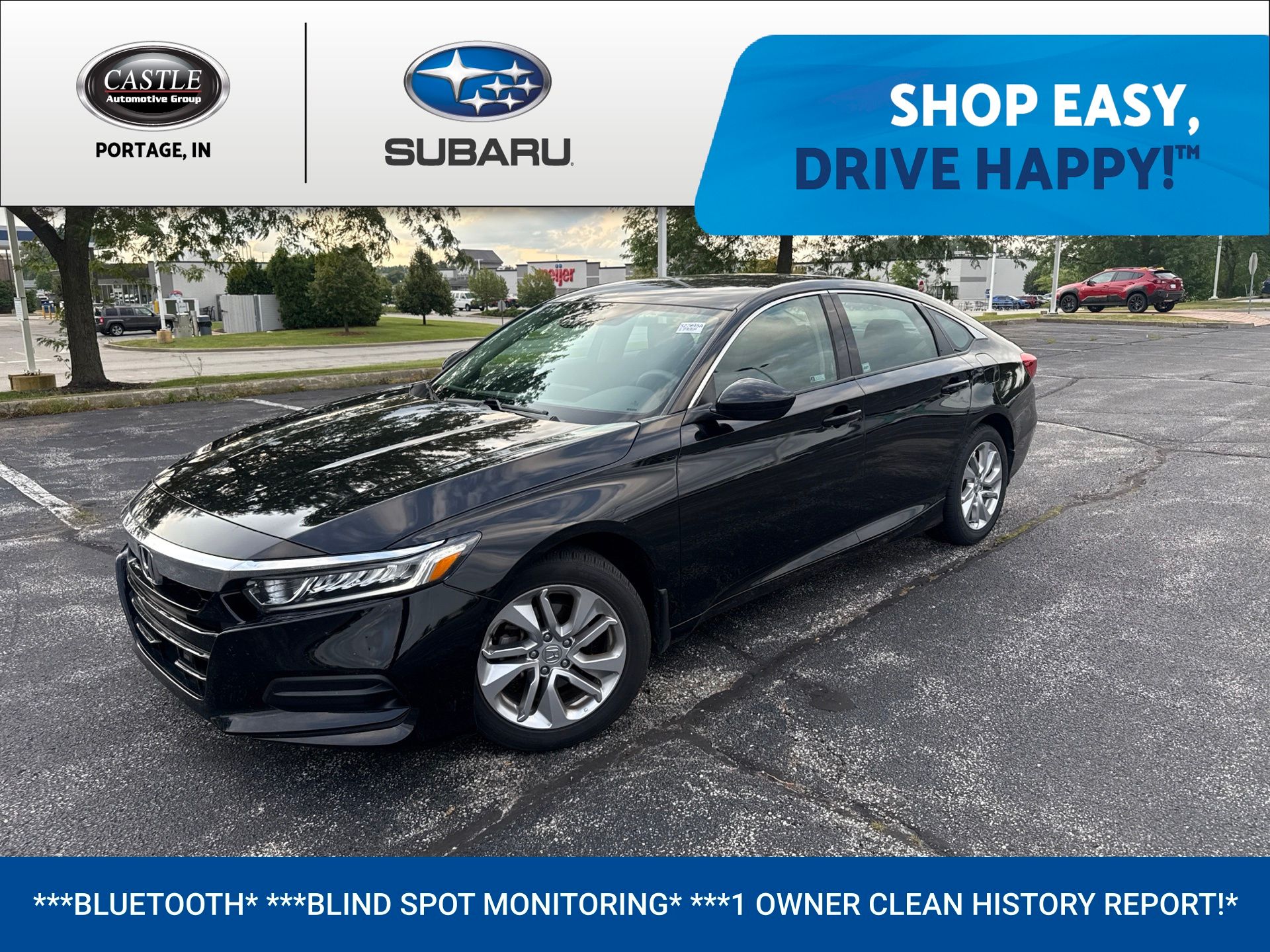 Black 2020 Honda Accord Sedan Front-Wheel Drive Continuously Variable Transmission