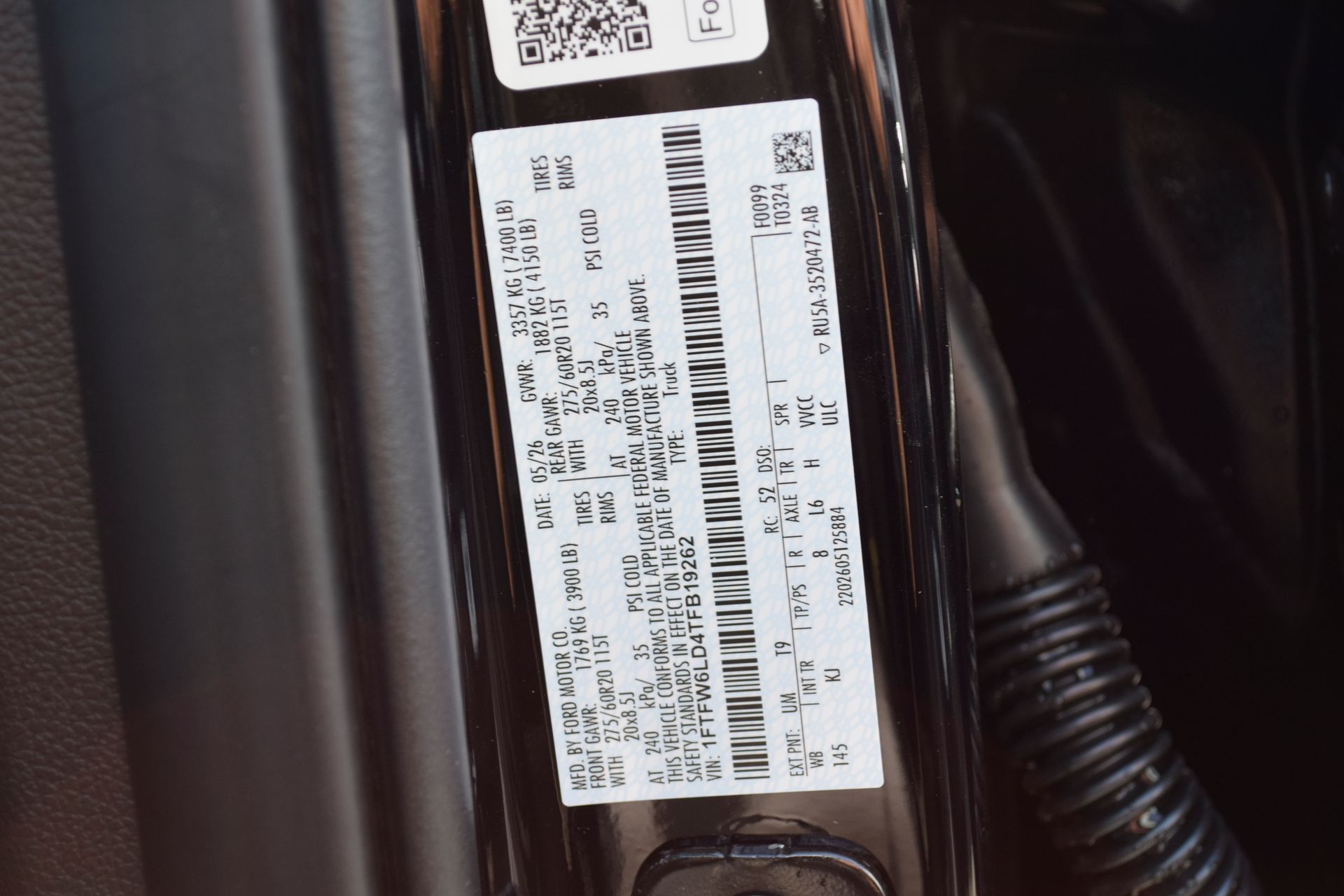 2026 Ford F-150 King Ranch Black at Wharton Ford