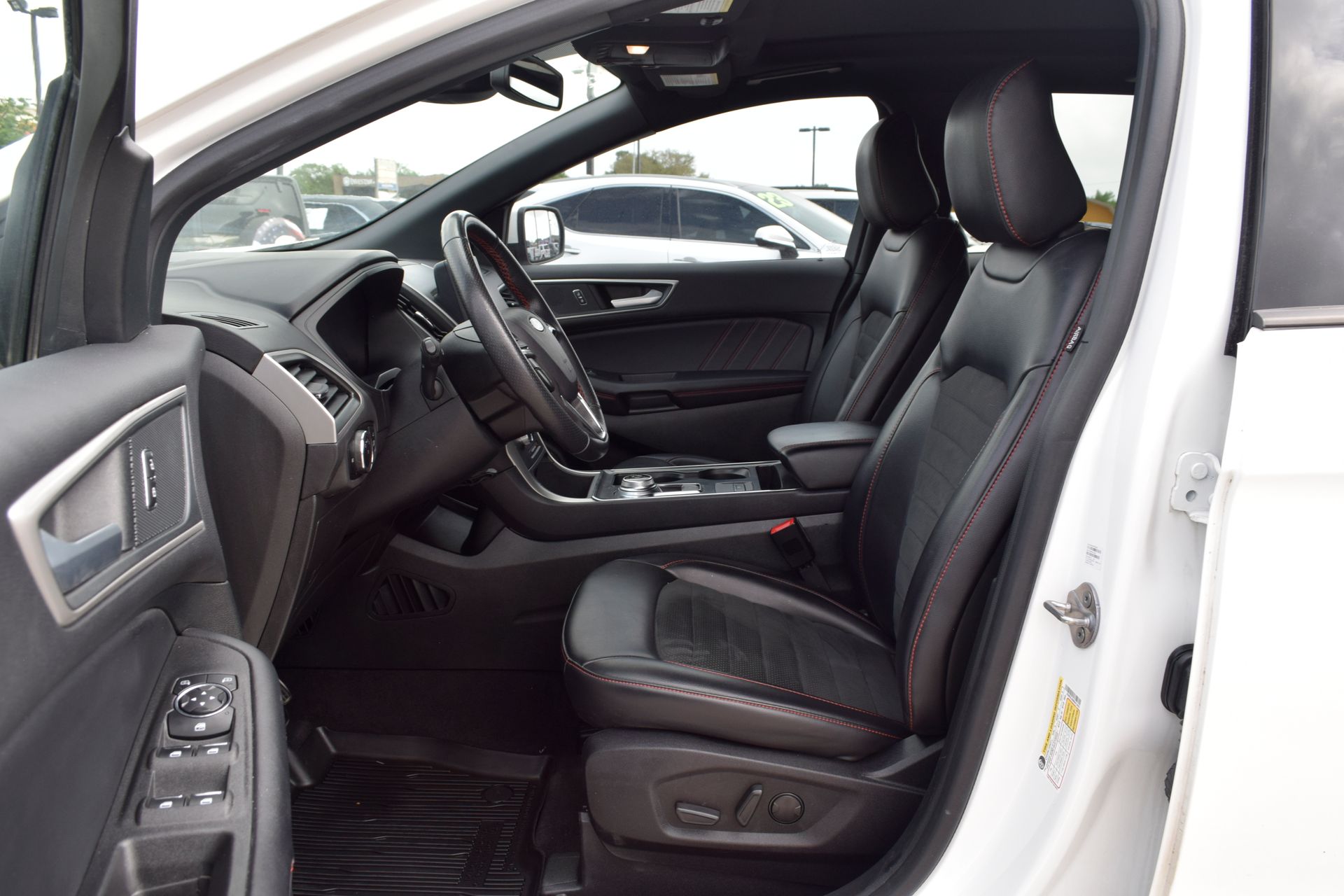 2024 Ford Edge ST Line White at Shottenkirk Kia Fort Bend