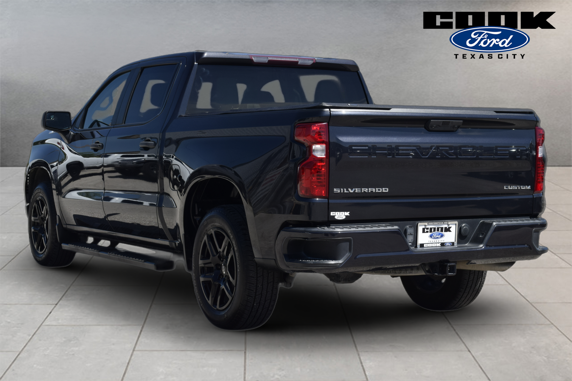 2023 Chevrolet Silverado 1500 Custom Gray at DeMontrond Gulf Freeway