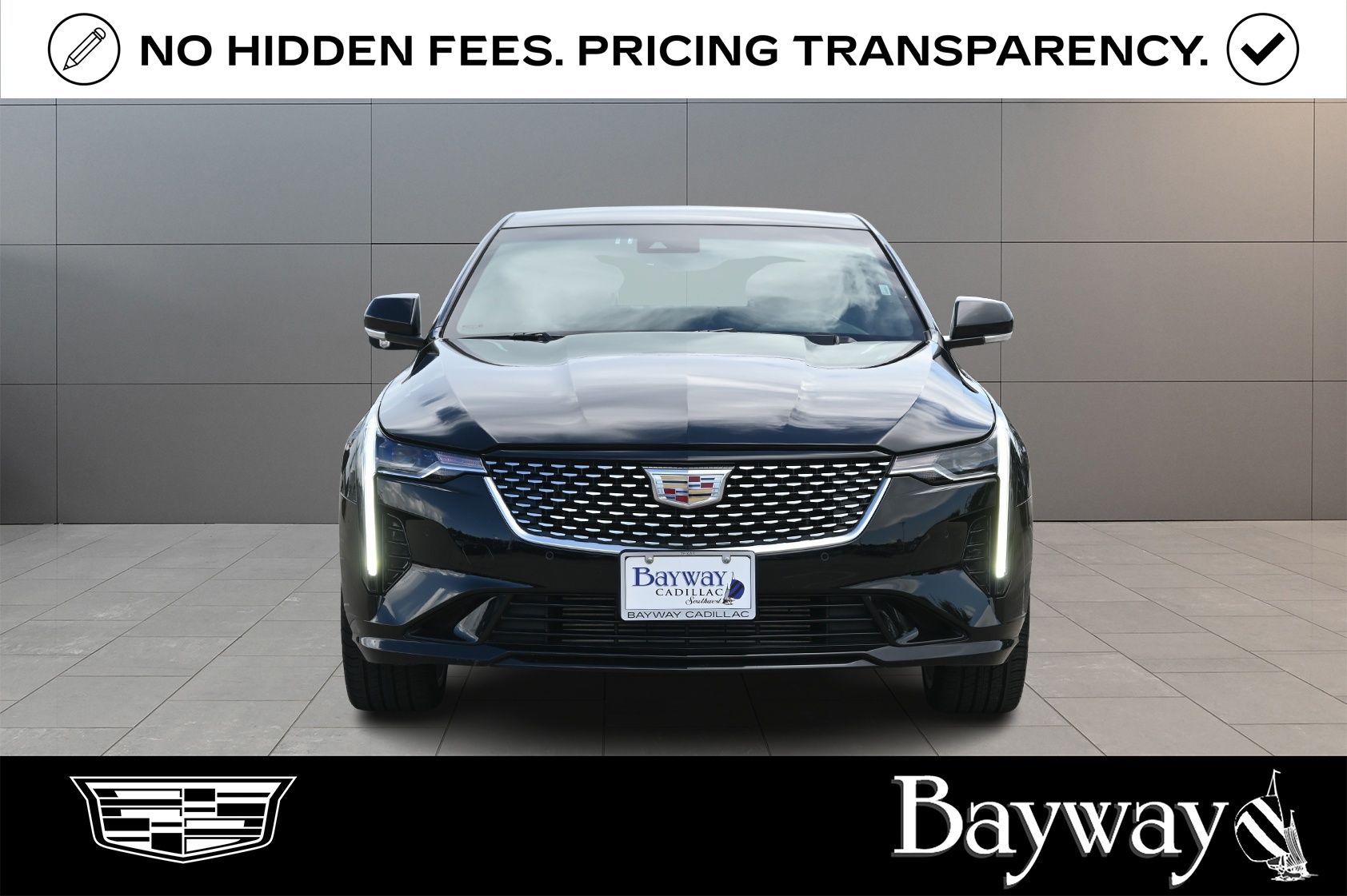 2026 Cadillac CT4 Premium Luxury Black at Bayway Cadillac of The Woodlands