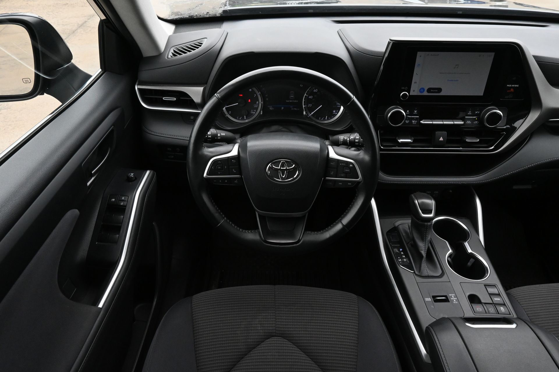 2023 Toyota Highlander LE Blue at Joe Myers Mazda Kia