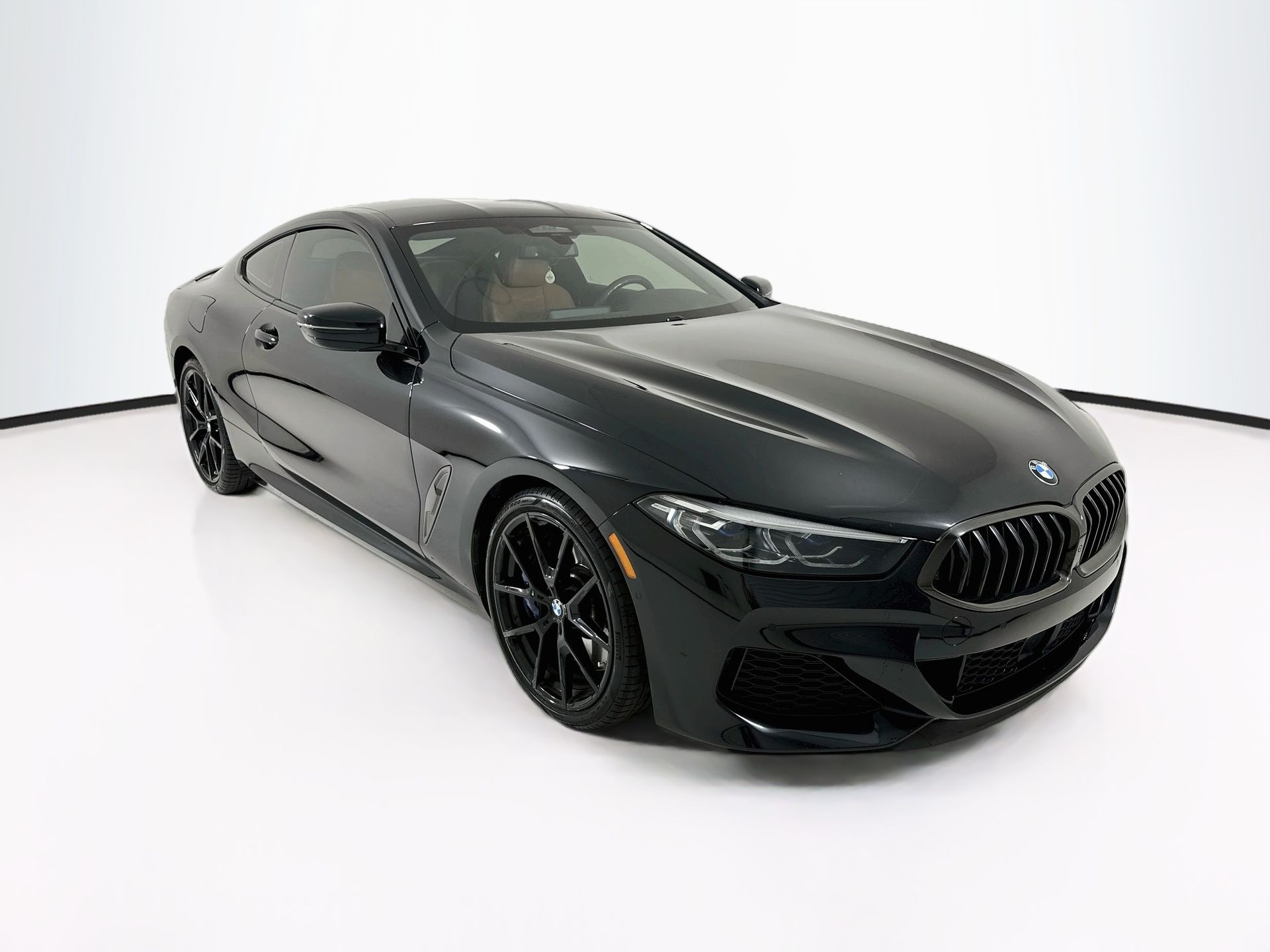 Black Sapphire Metallic 2019 BMW 8 Series Coupe All-Wheel Drive 8-Speed Automatic