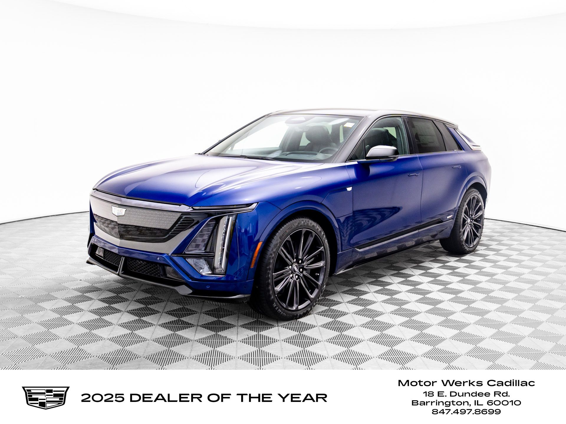 Opulent Blue Metallic 2026 Cadillac LYRIQ-V AWD SUV / Crossover All-Wheel Drive 1-Speed Automatic