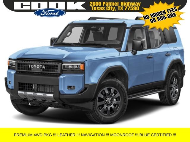 Blue 2025 Toyota Land Cruiser 4WD SUV / Crossover Four-Wheel Drive 8-Speed Automatic