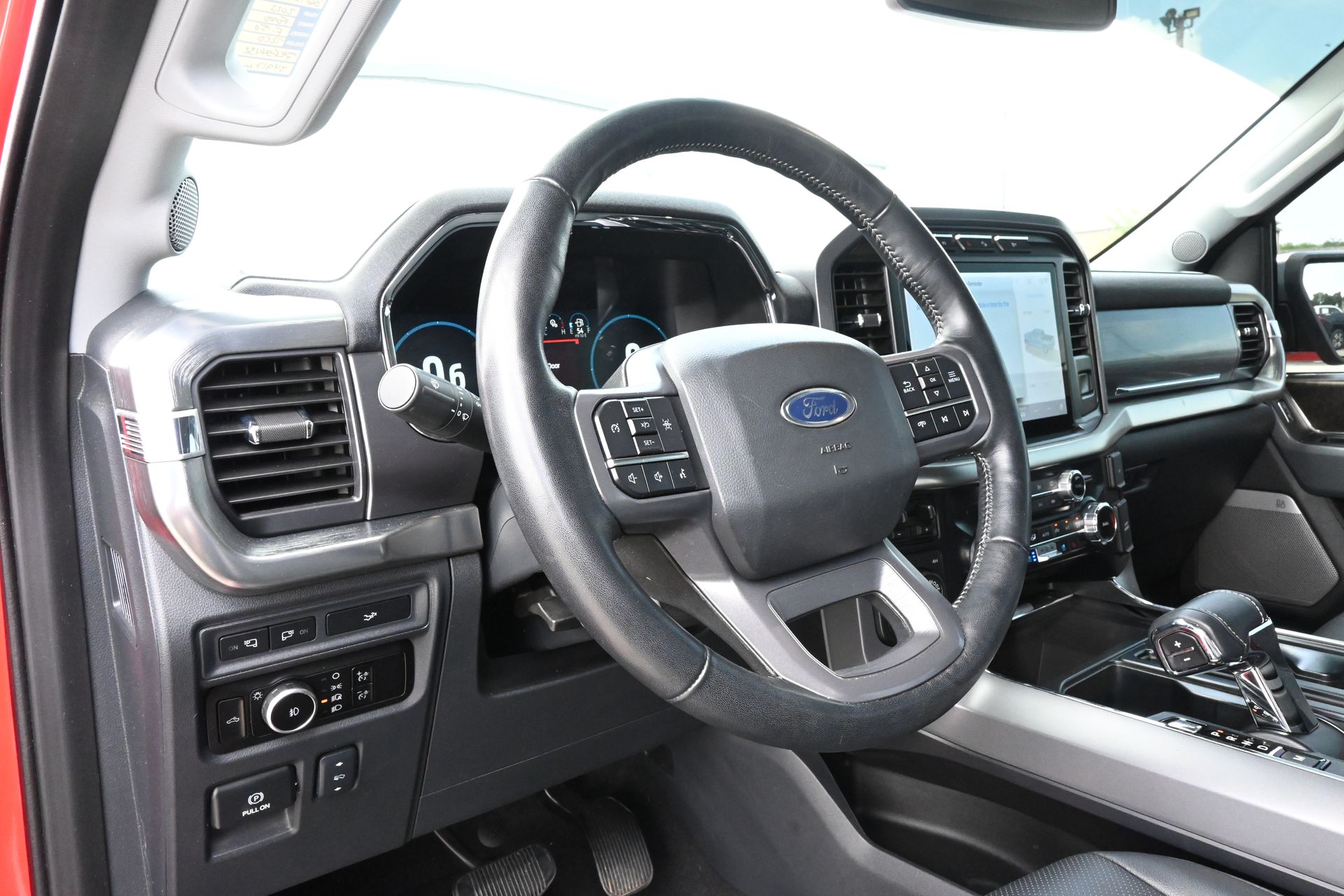 2023 Ford F-150 Lariat Red at EAG Ford Navasota