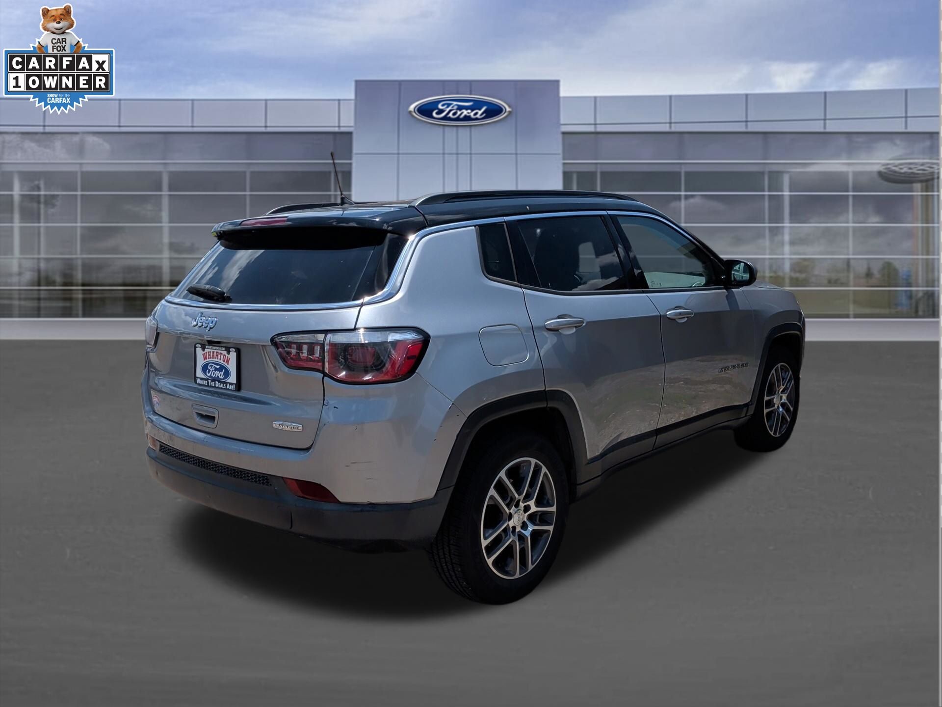 2018 Jeep Compass Latitude Silver at Westside Lexus