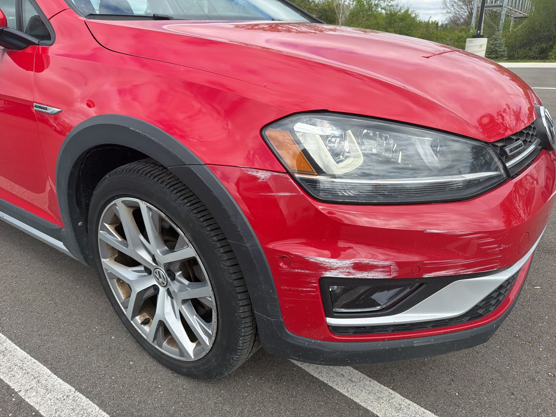 used 2017 Volkswagen Golf Alltrack car, priced at $17,840