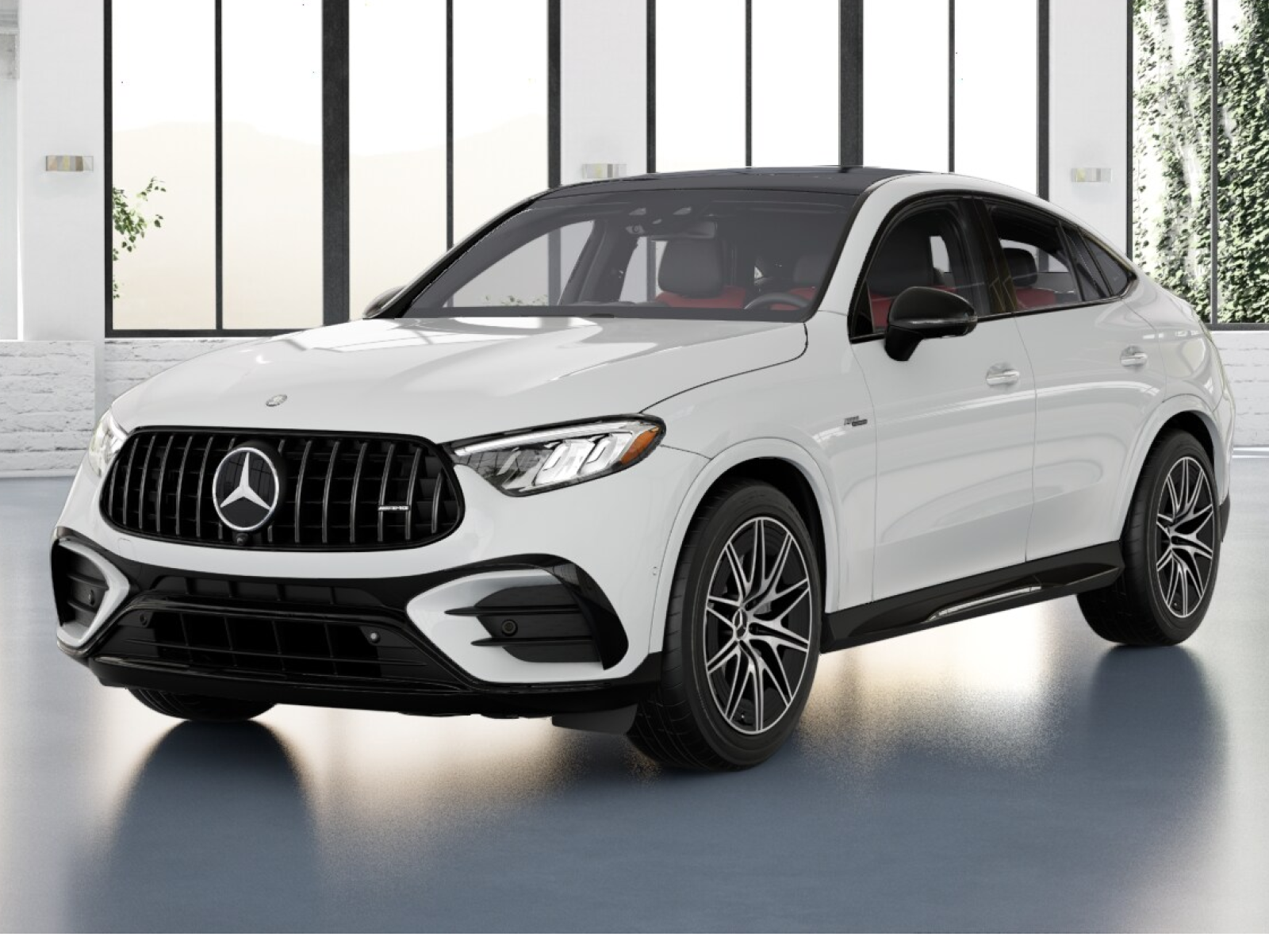 Polar White 2026 Mercedes-Benz GLC AMG GLC 43 4MATIC SUV / Crossover All-Wheel Drive 9-Speed Automatic