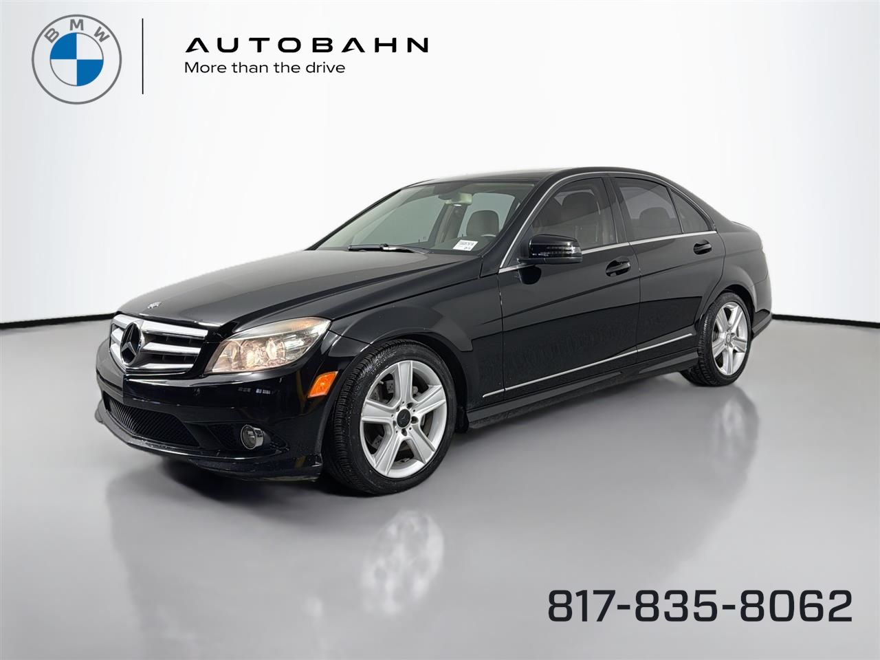 Black 2010 Mercedes-Benz C-Class C 300 Luxury Sedan Rear-Wheel Drive 7-Speed Automatic