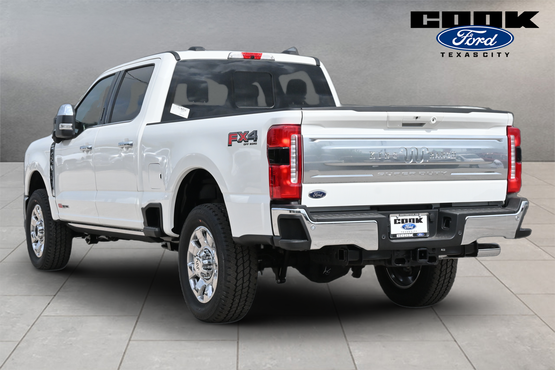 2026 Ford F-250SD King Ranch White at DeMontrond Gulf Freeway