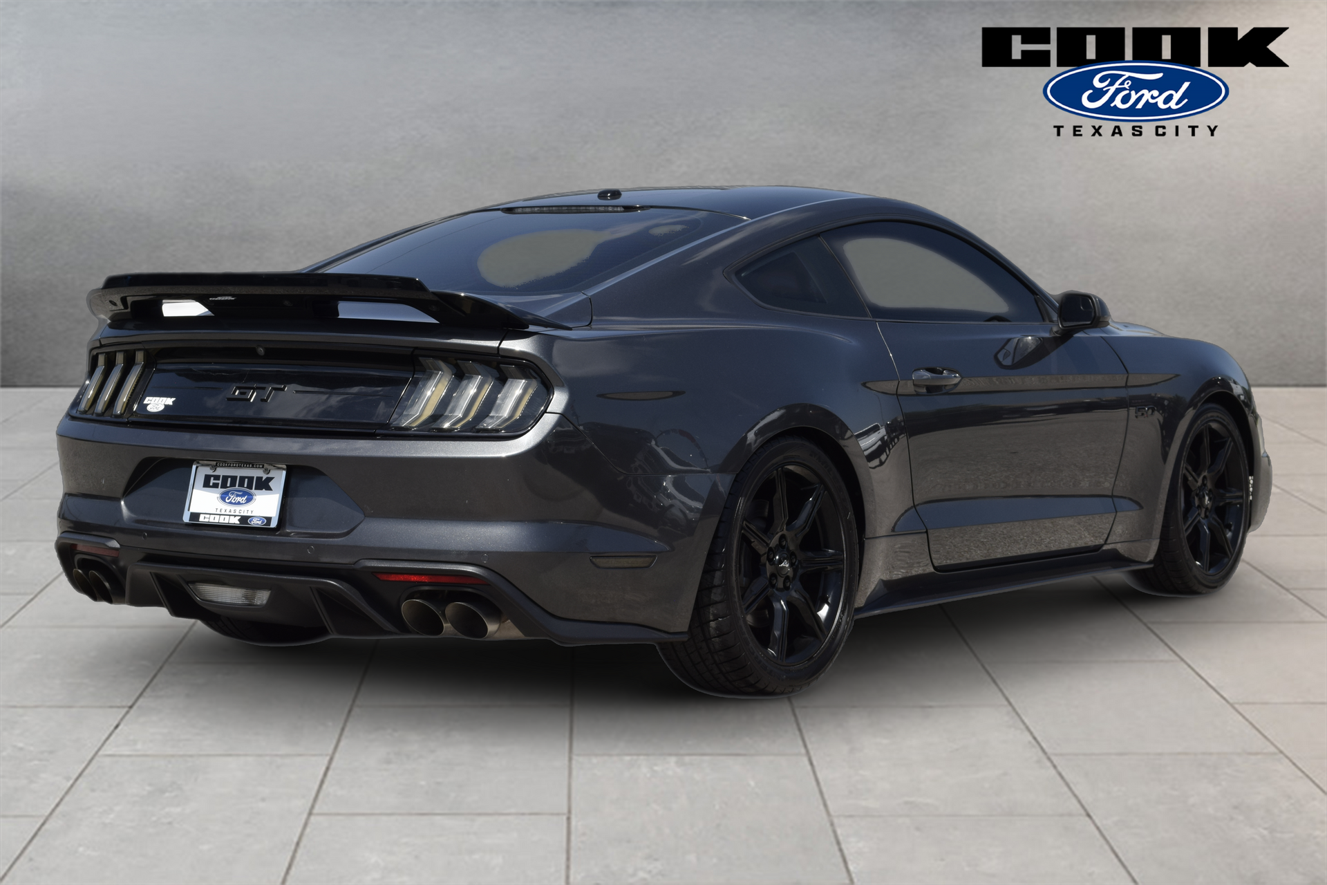2019 Ford Mustang GT Gray at DeMontrond Automotive Group