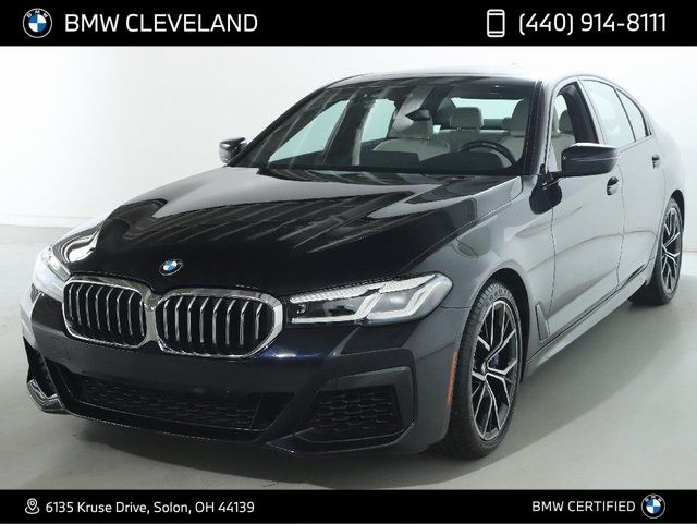 Carbon Black Metallic 2023 BMW 5 Series 540i xDrive AWD Sedan All-Wheel Drive 8-Speed Automatic