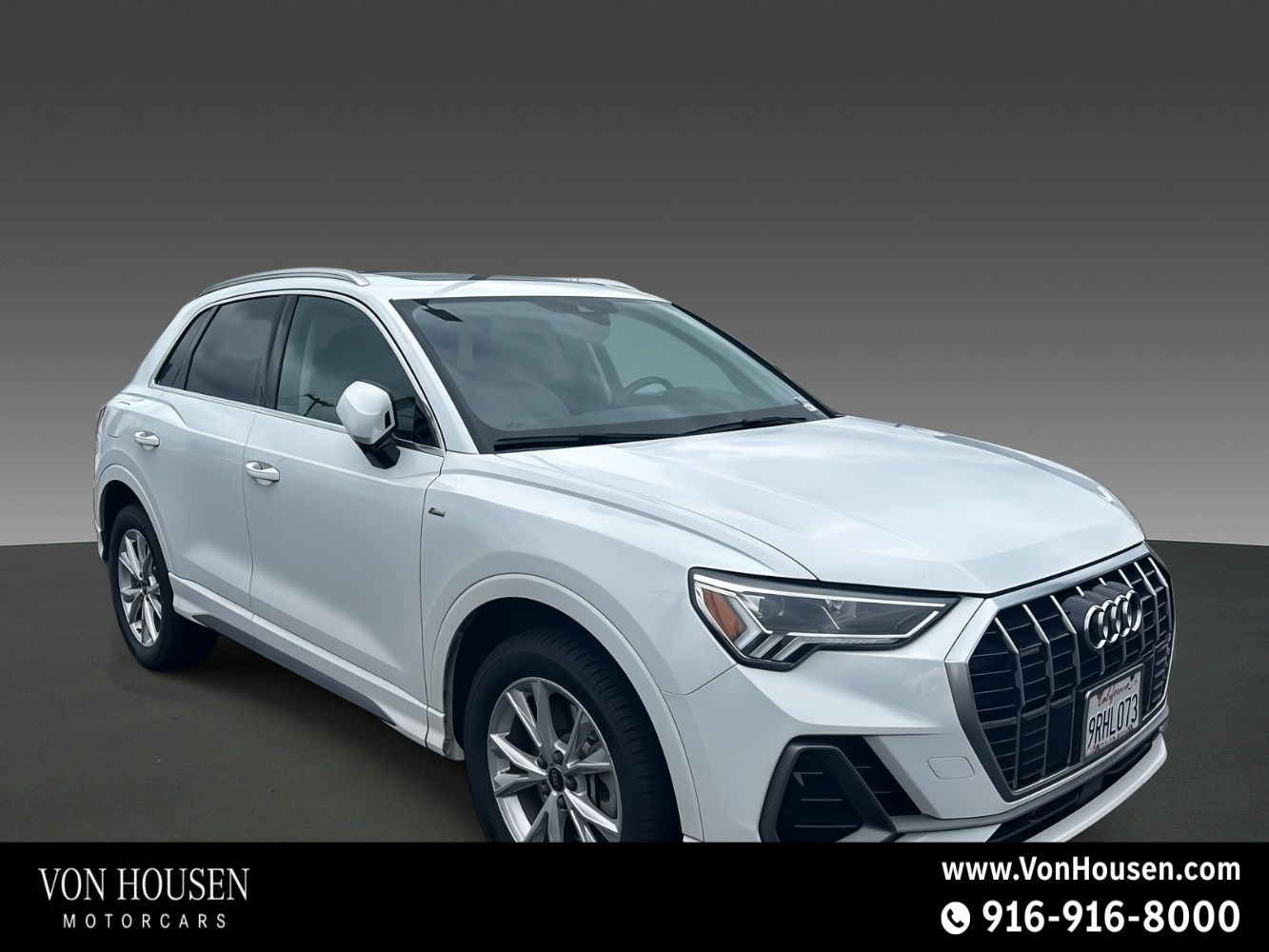 White 2023 Audi Q3 quattro Premium S Line 45 TFSI SUV / Crossover All-Wheel Drive 8-Speed Automatic