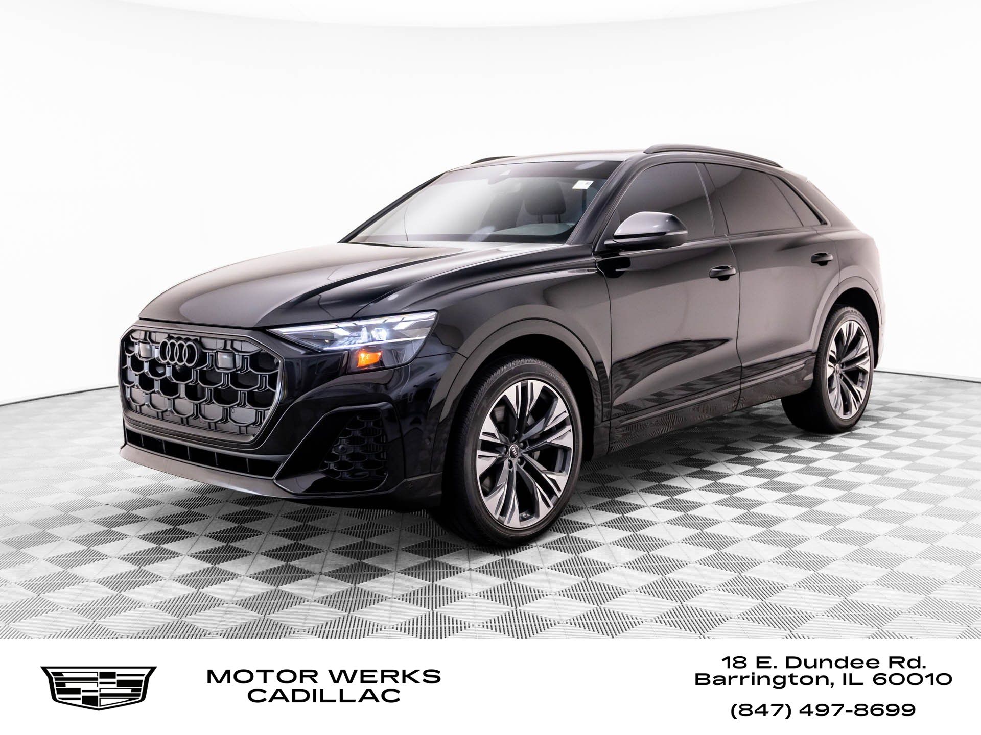 Mythos Black Metallic 2025 Audi Q8 SUV / Crossover All-Wheel Drive 8-Speed Automatic