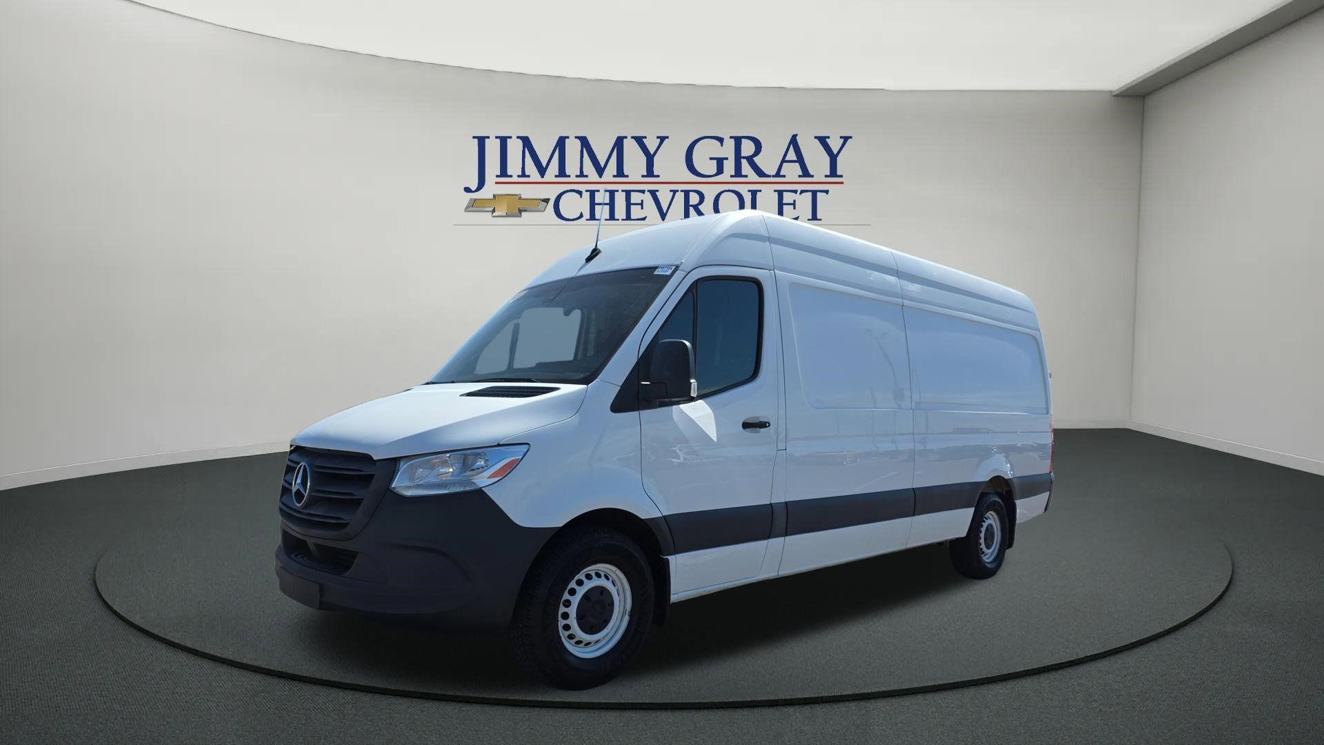 White 2022 Mercedes-Benz Sprinter 2500 170 High Roof Crew Van RWD Van 4X2 7-Speed Automatic