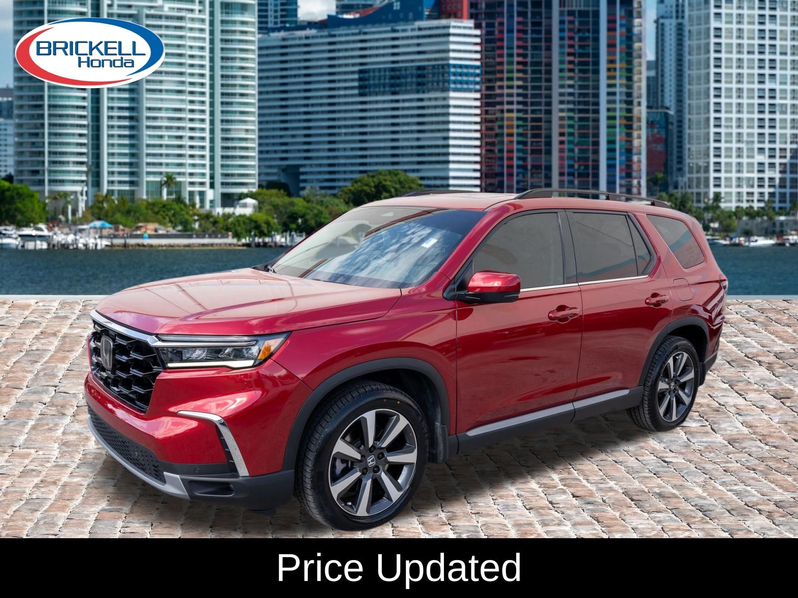 Red 2025 Honda Pilot SUV / Crossover Front-Wheel Drive Automatic