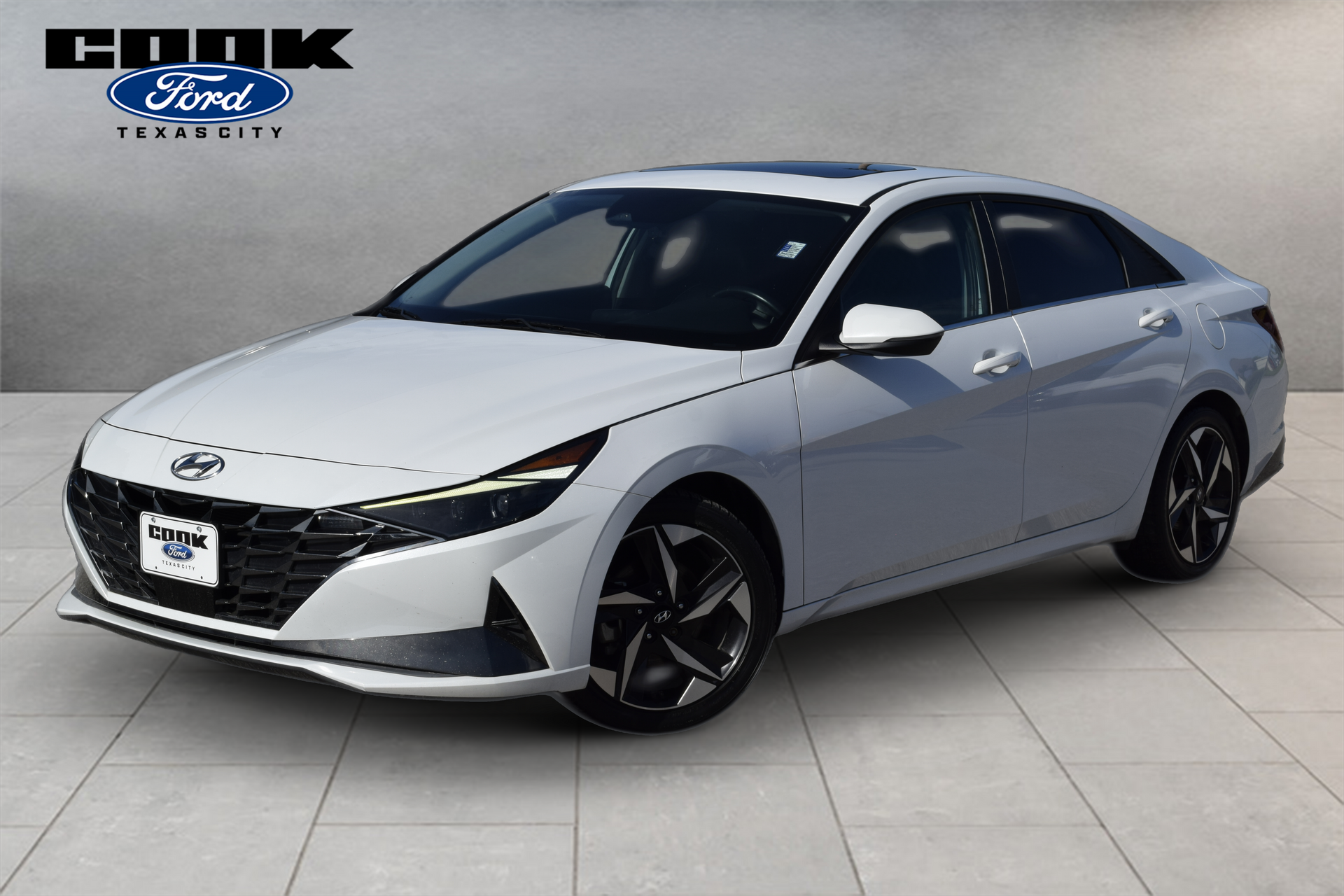 2021 Hyundai Elantra Limited Gray at Emmons Autoplex