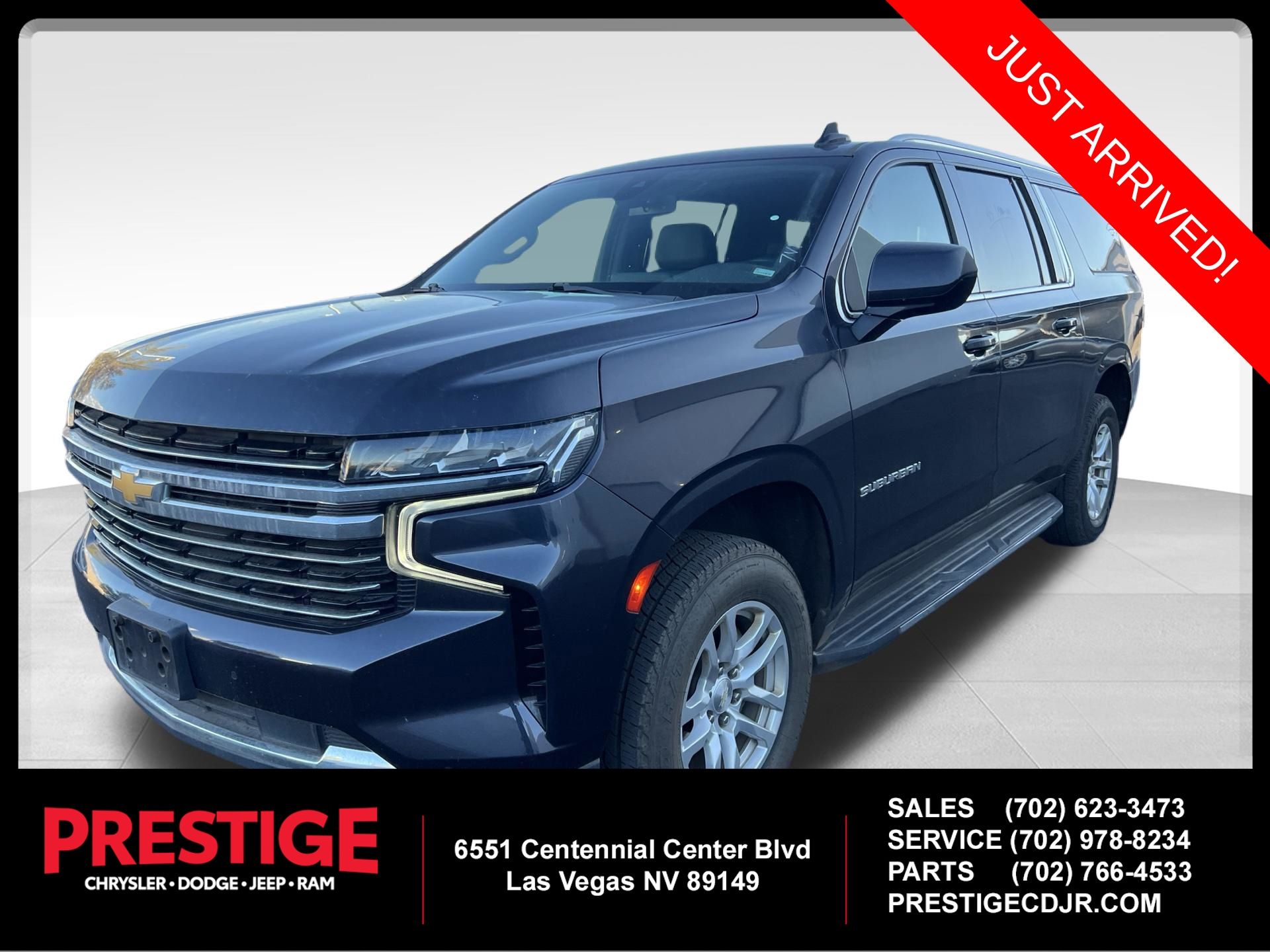 Dark Ash Metallic 2022 Chevrolet Suburban SUV / Crossover 4X2