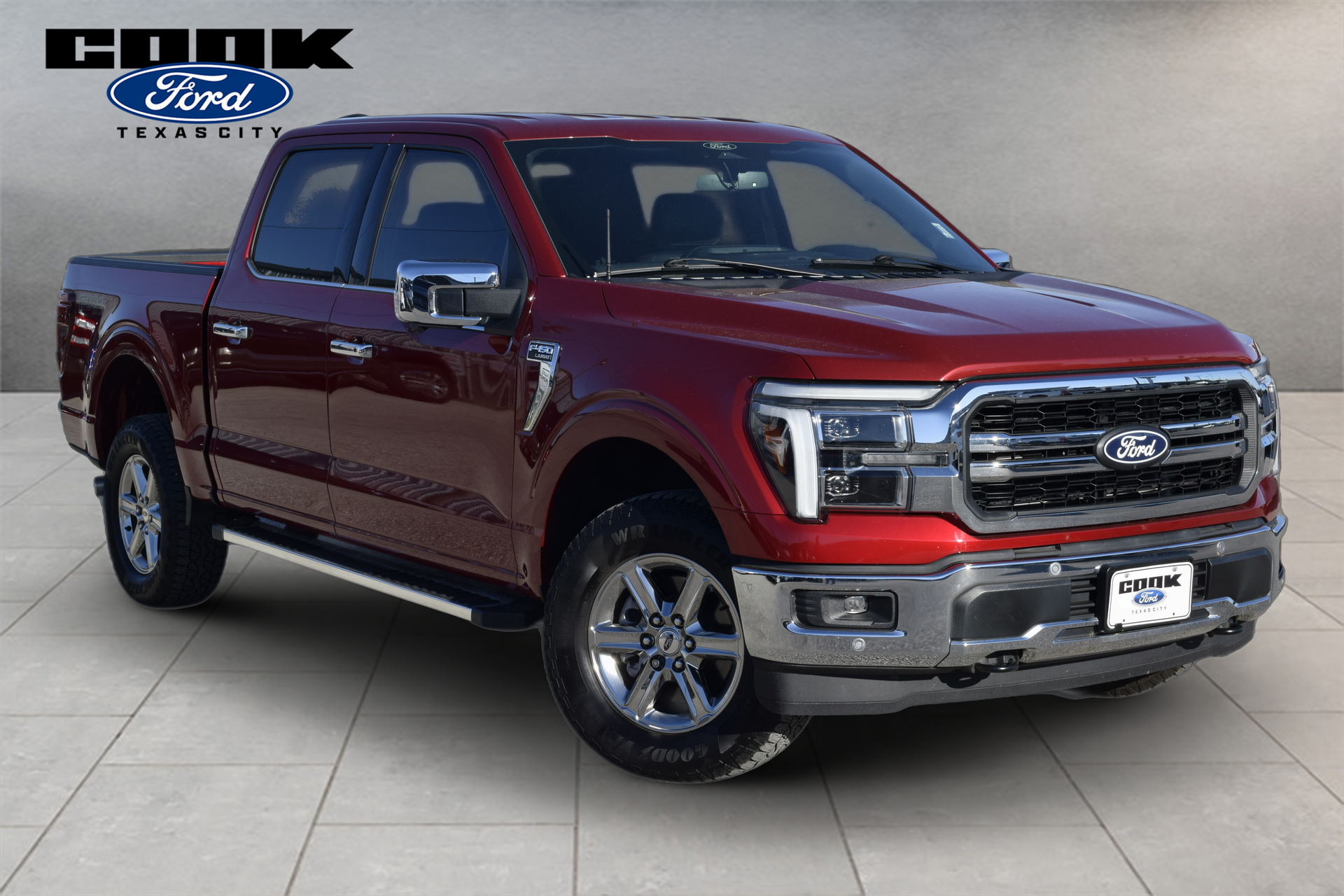 2025 Ford F-150 Lariat Red at Legacy Ford