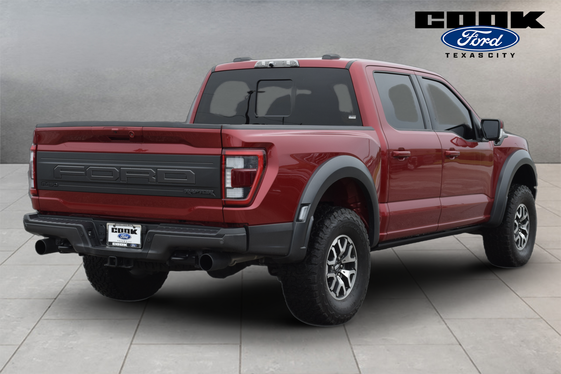2022 Ford F-150 Raptor Red at Classic Chevrolet Galveston