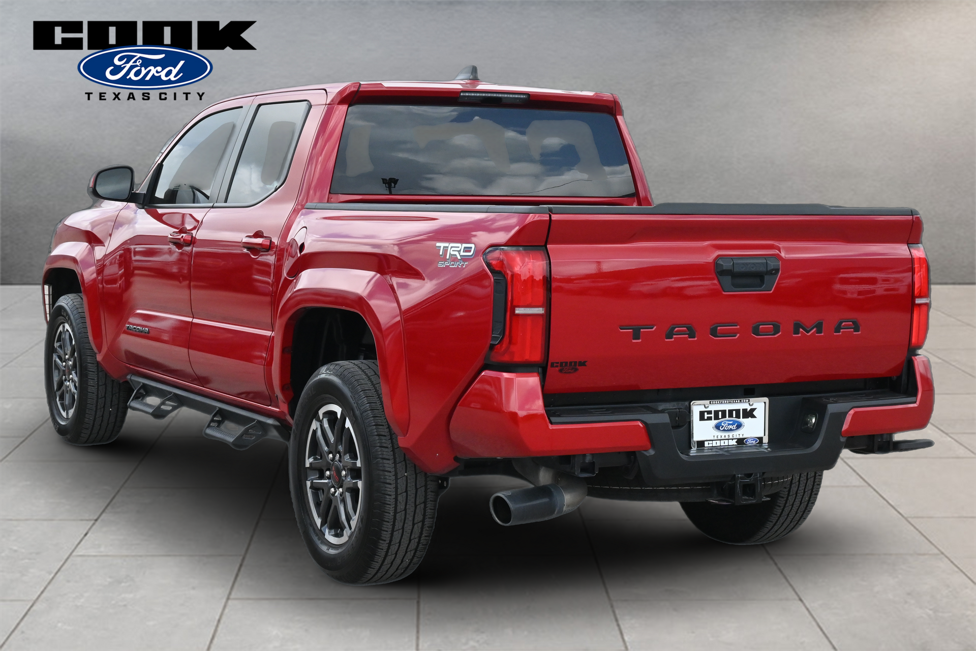 2025 Toyota Tacoma TRD Sport Red at Community Toyota