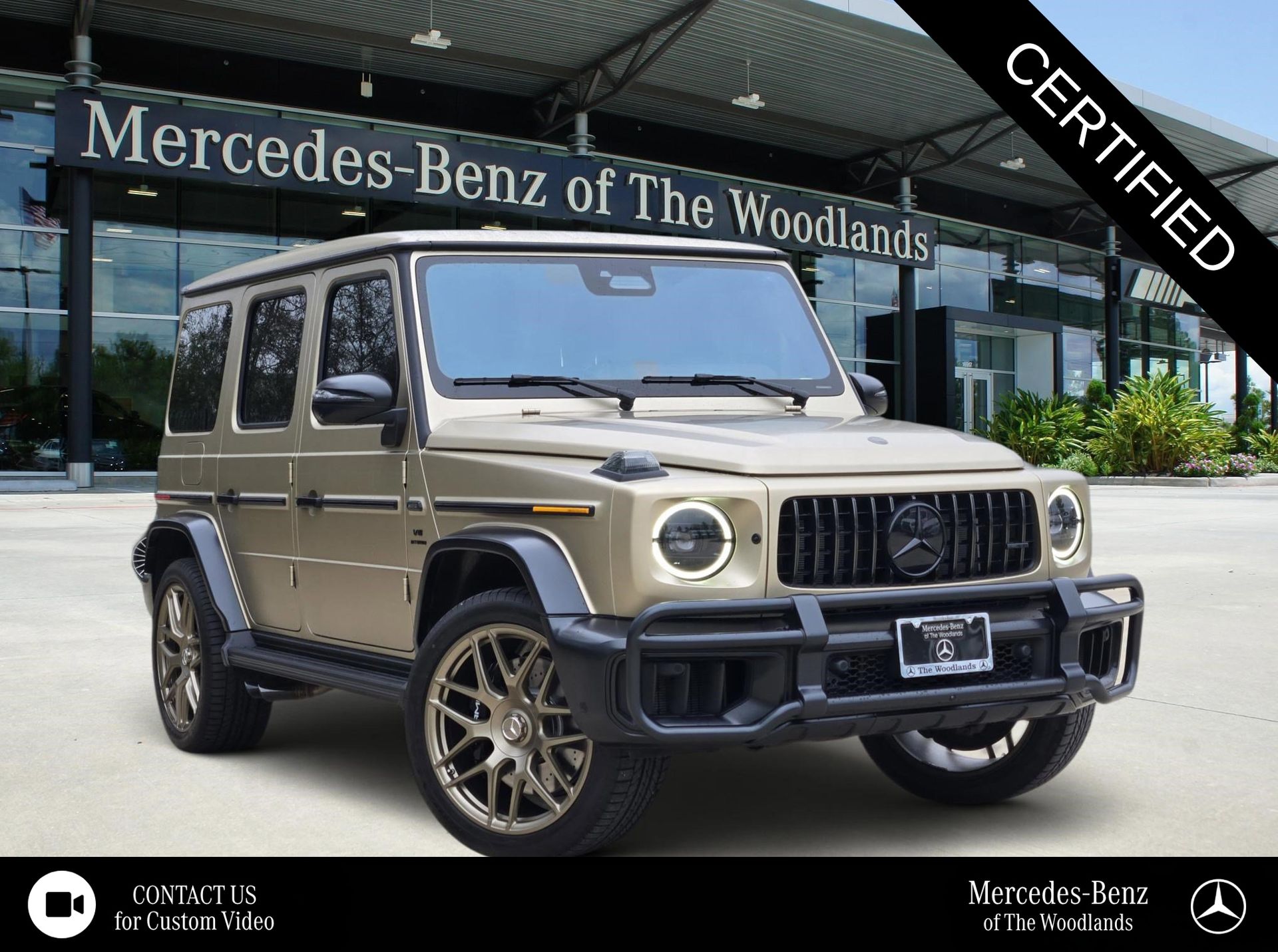 MANUFAKTUR Kalahari Gold Magno 2026 Mercedes-Benz G-Class AMG G 63 4MATIC SUV / Crossover All-Wheel Drive 9-Speed Automatic